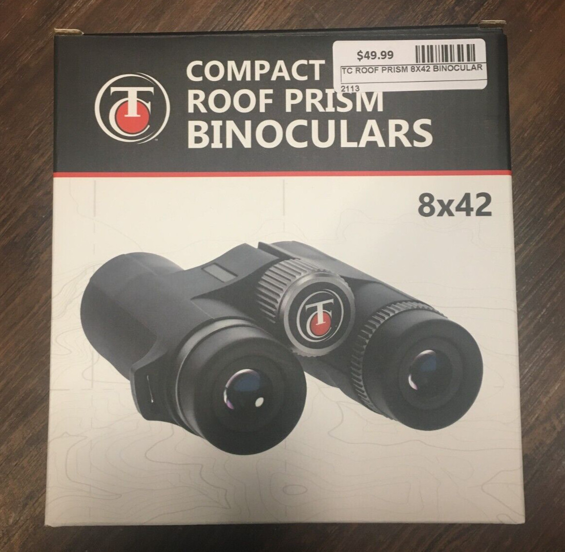 Thompson Center Compact Roof Prism Binoculars 8x42 New!!!