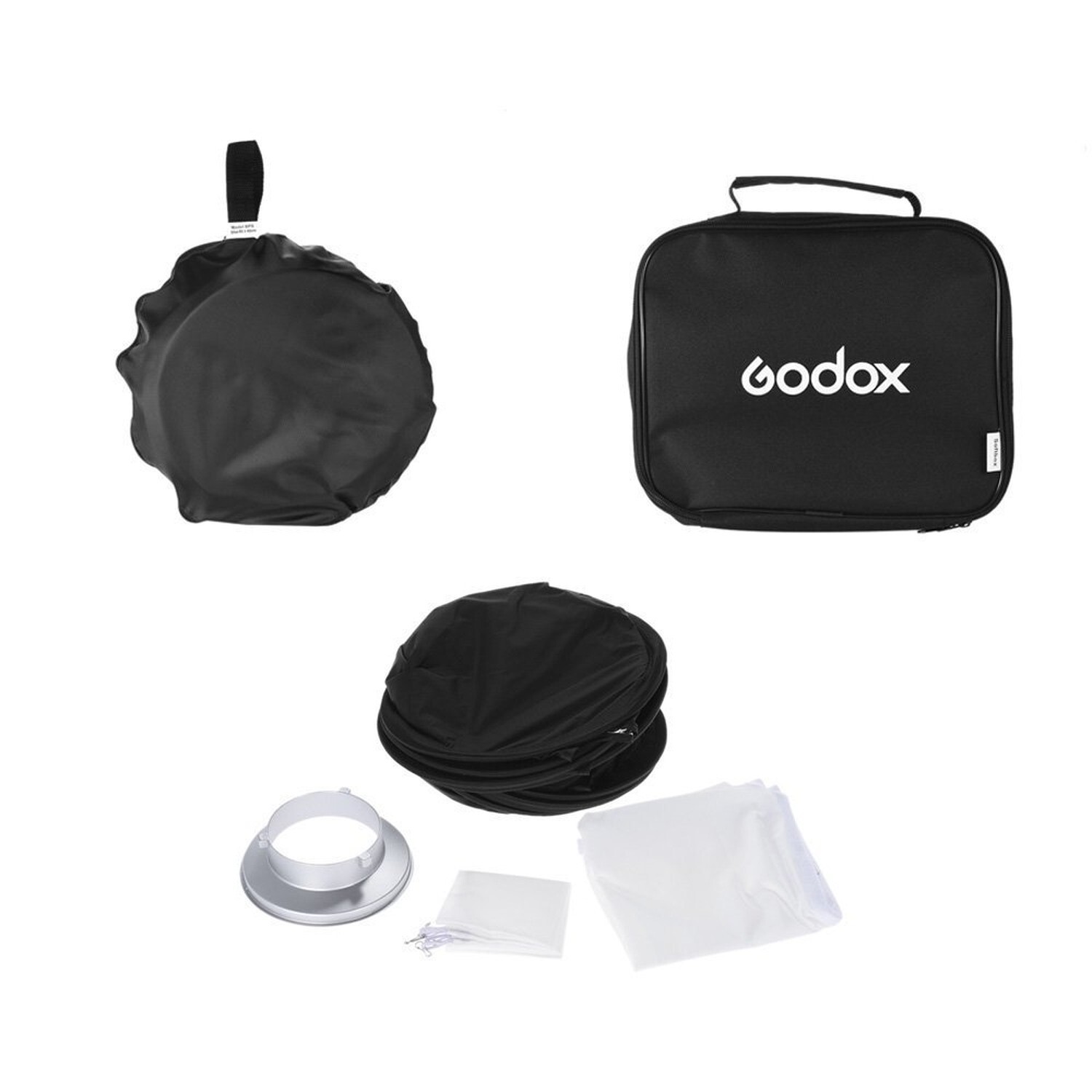 Godox 32x32 inches / 80x80cm Portable Foldable Studio Flash Softbox Diffuser ...