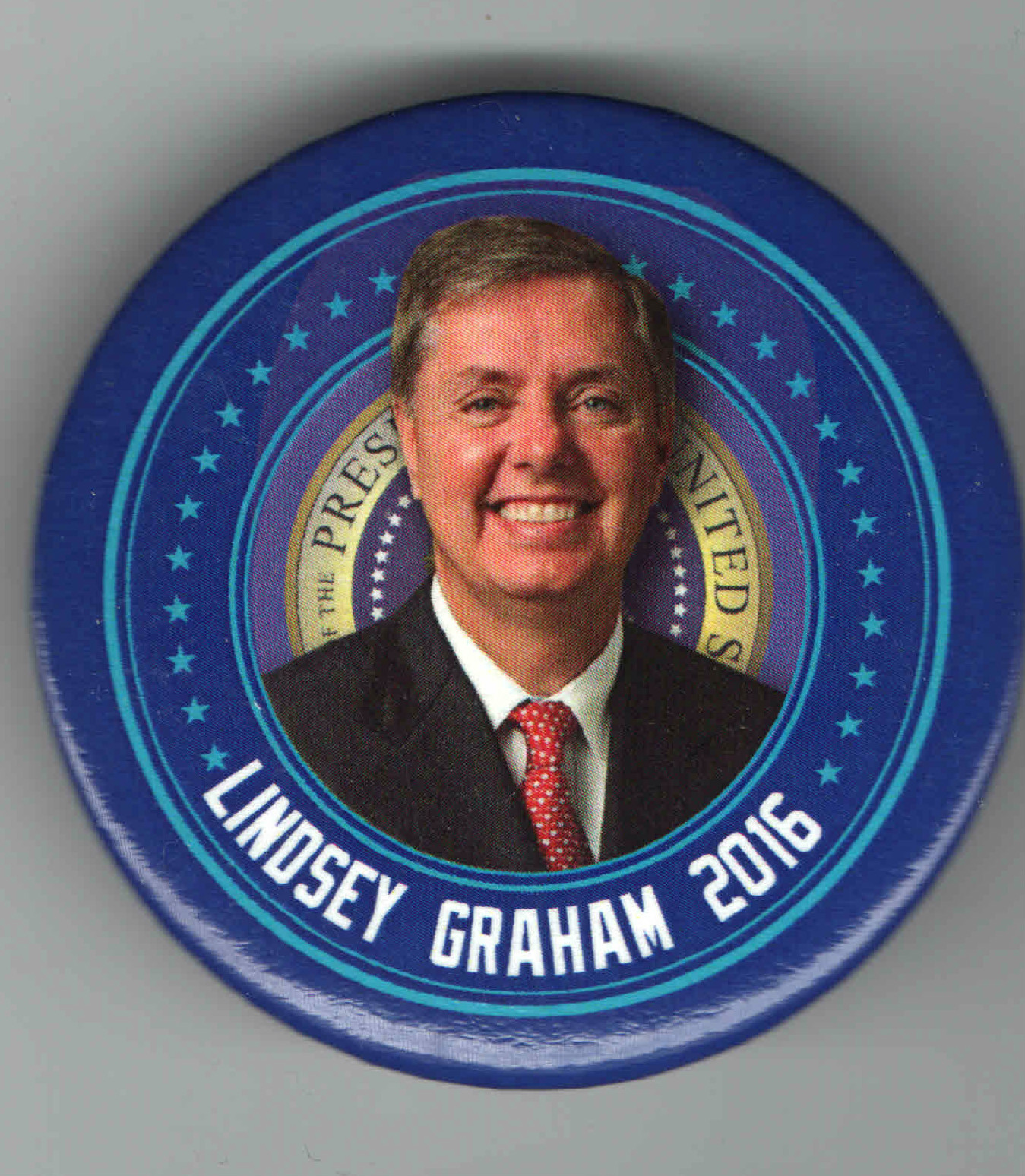 2016 pin LINDSEY GRAHAM pinback SENATOR from SOUTH CAROLINA #2