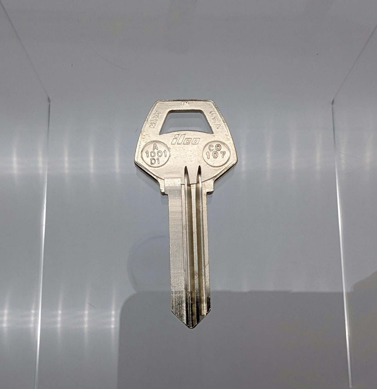 10x Ilco A1001D1 / CO107 Key Blanks for 6 Pin Corbin Russwin Locks Nickel Plated