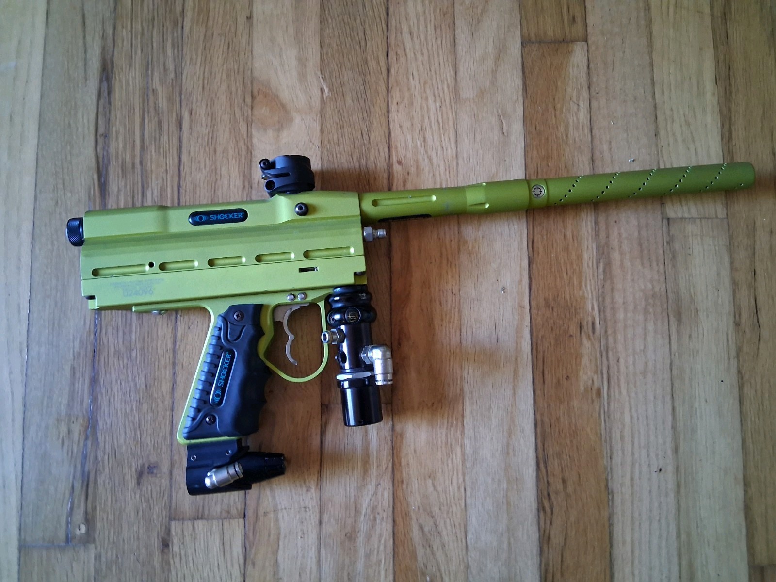 Smart Parts Shoebox Shocker Sport Paintball Marker Gun Green