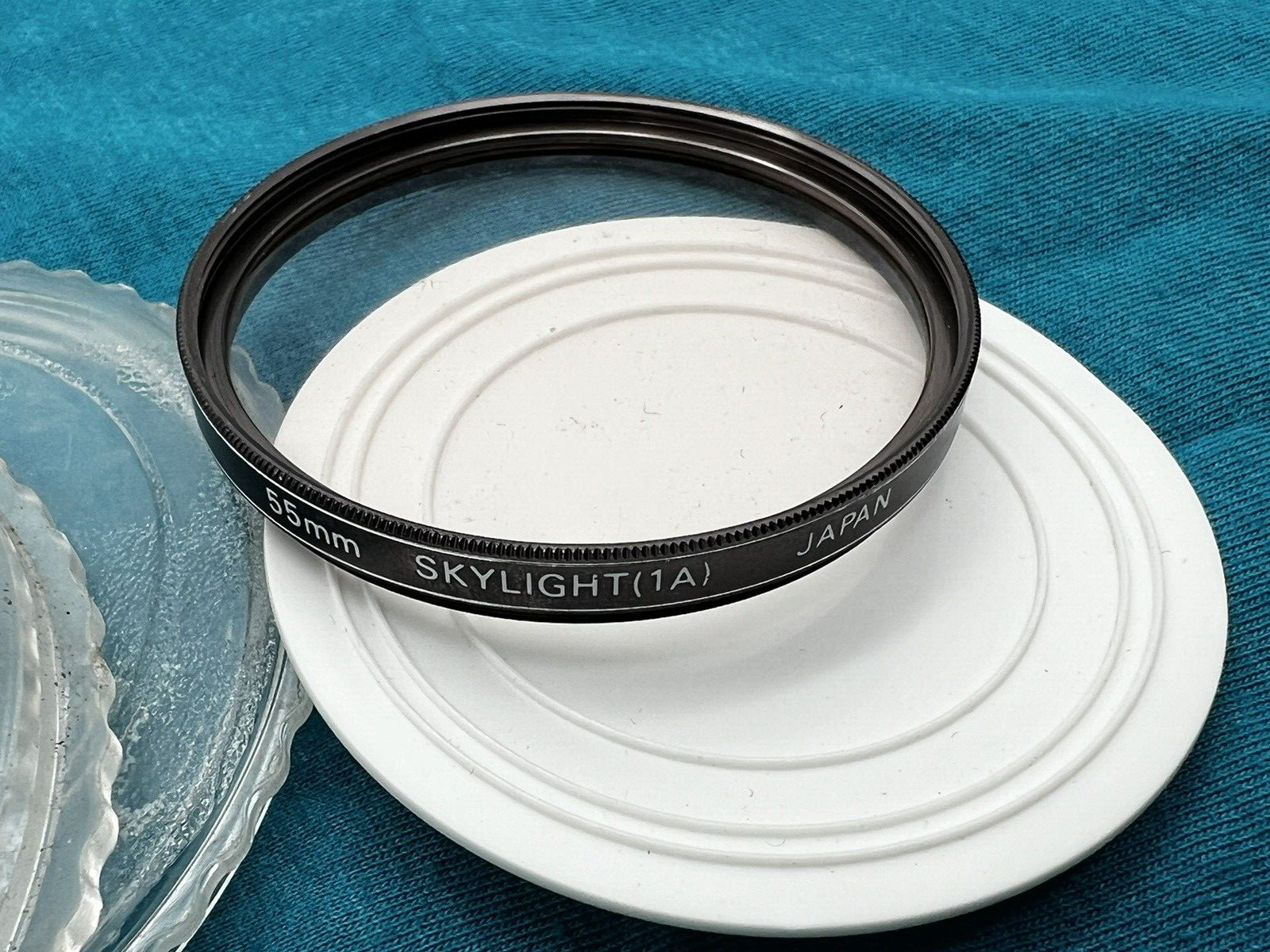 55mm Skylight 1A Chrome Ring - Made In Japan - 55 mm