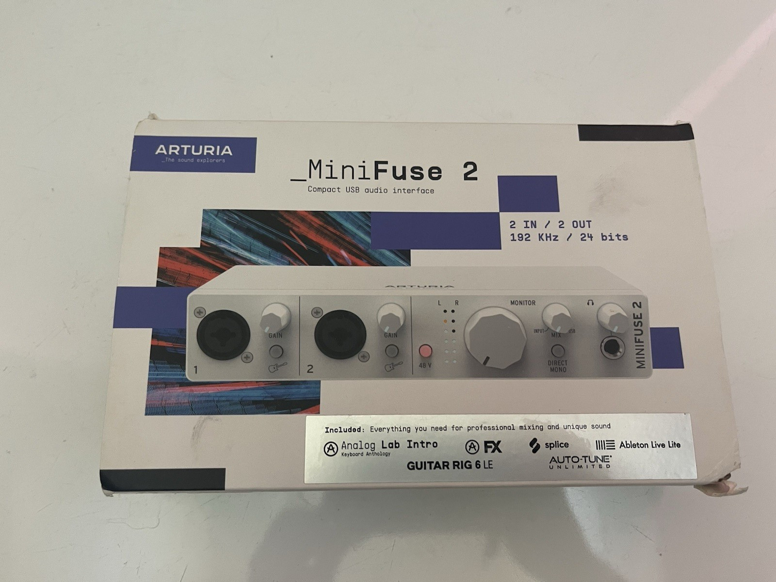 Arturia Minifuse 2 Interface White