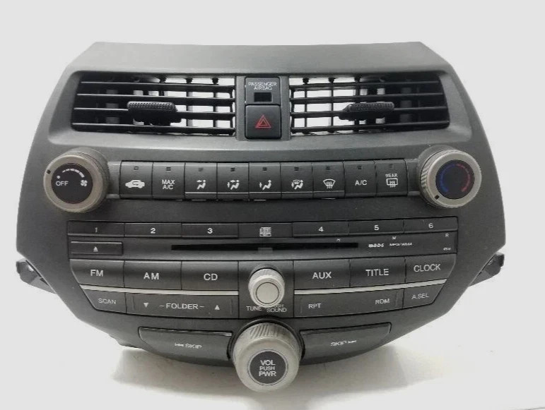 2008-2011 Honda Accord Factory OEM Radio AM/FM Single Disc CD Player