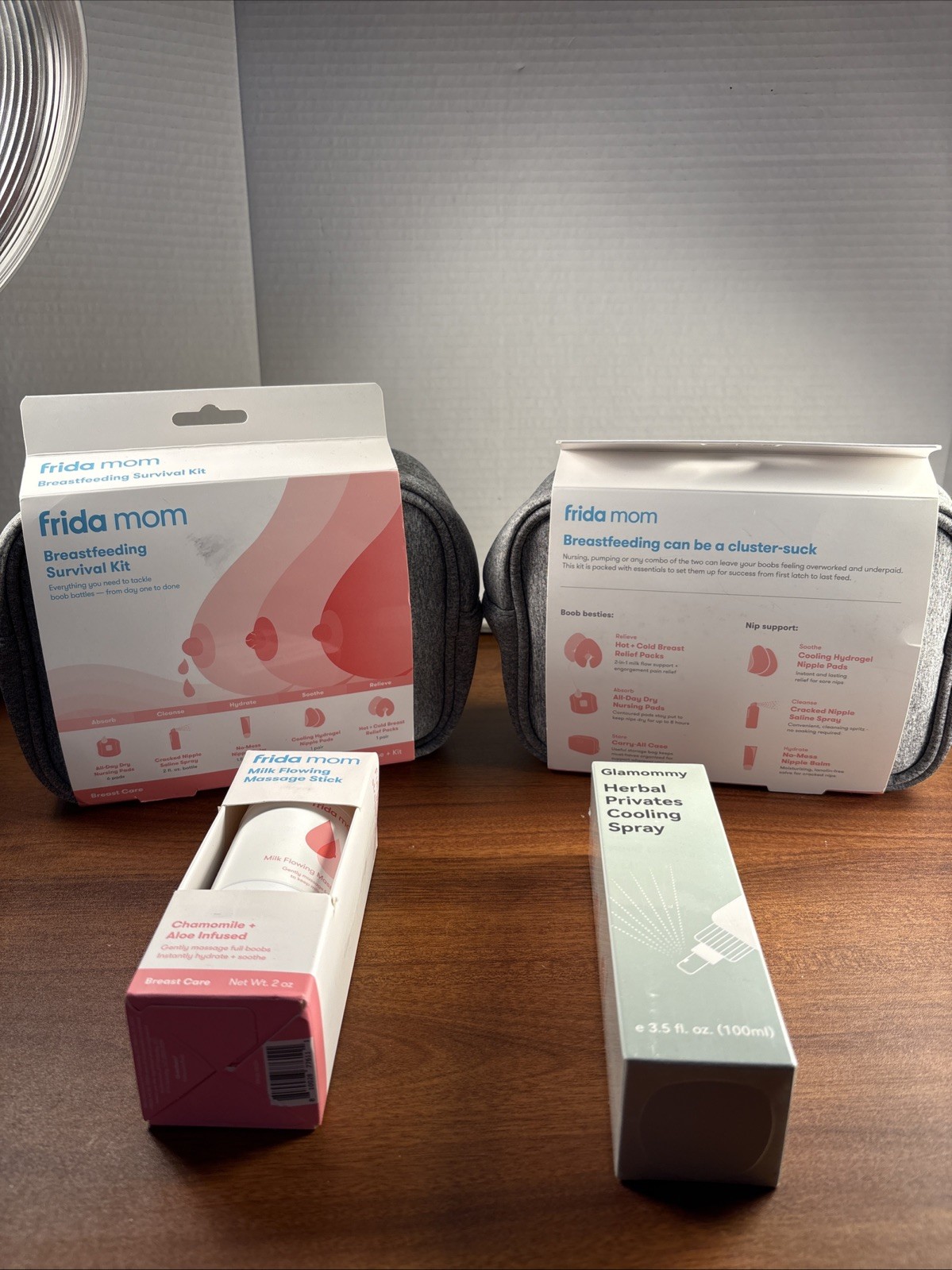New Postpartum Items- 2 Kits By Frida & Comfort Items As Seen All In Date.