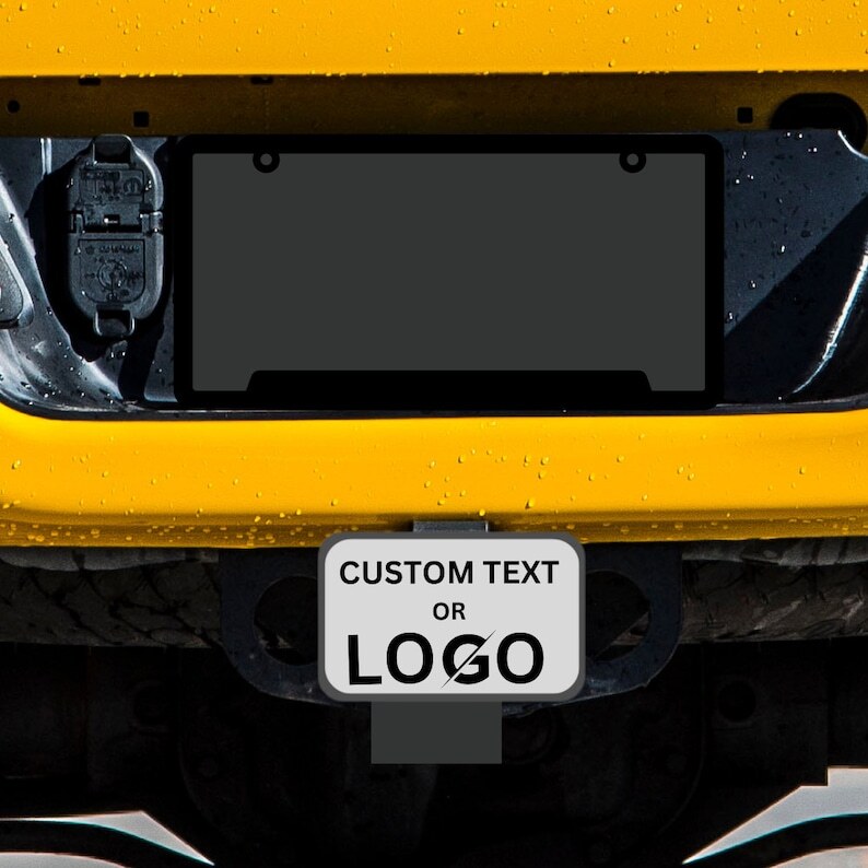 Custom Plastic Truck Hitch Cover