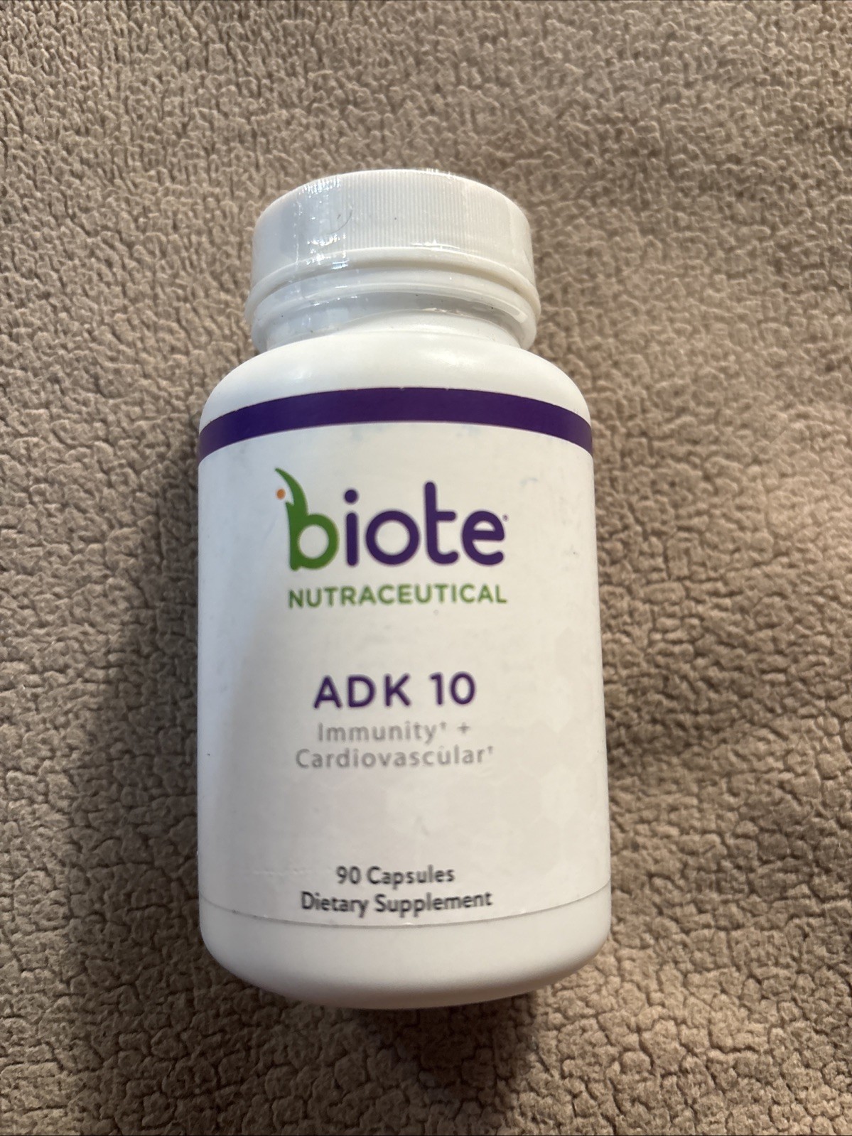 Biote Nutraceuticals - ADK 10 - Immunity + Cardiovascular (90 Capsules)