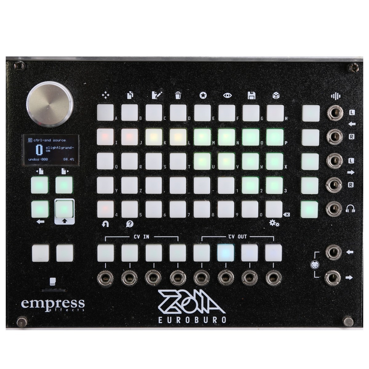 Empress Effects ZOIA Euroburo Modular Eurorack Synthesizer- Black (FPP011697)