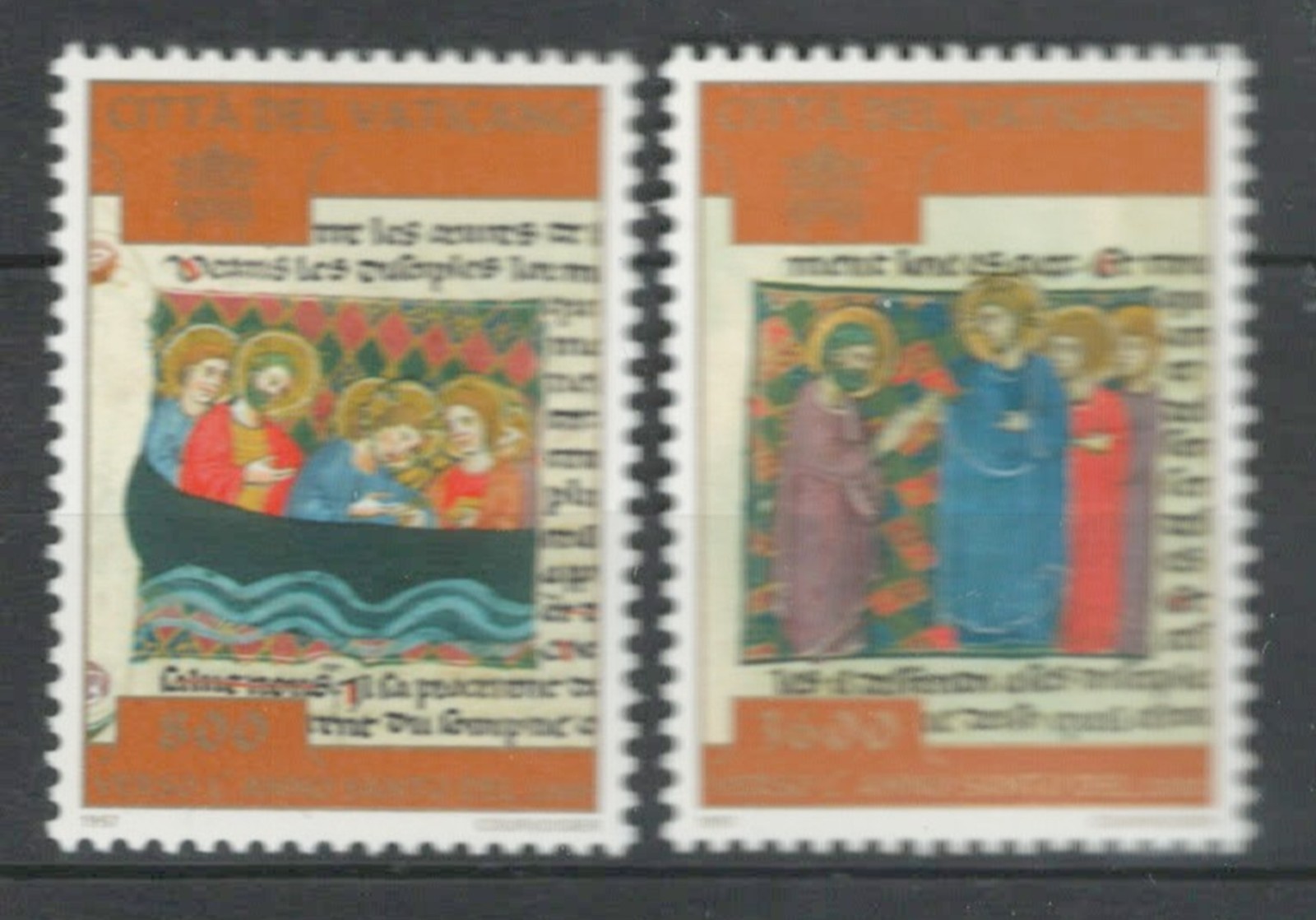VATICAN EUROPE  SEASONAL COMMEMORATIVE MNH SET  LOT (POPE 525)