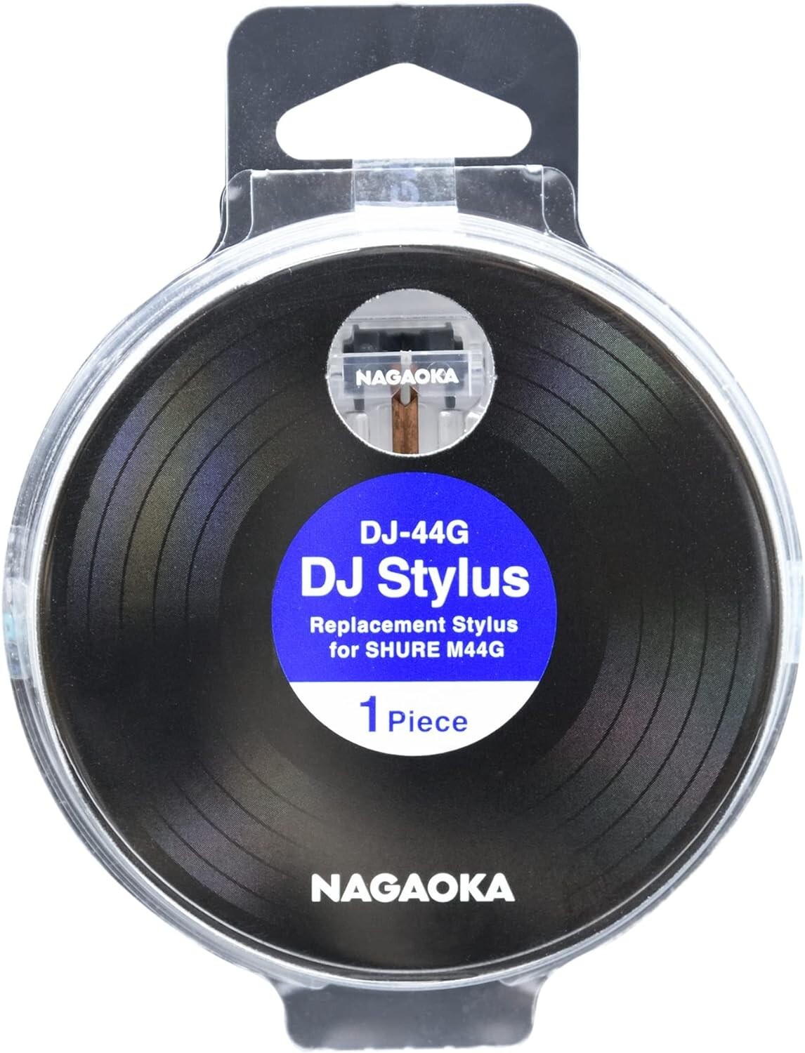 Nagaoka DJ-44G Replacement stylus for Shure M44C, M44G,  M44-5, M44-7 Cartridges