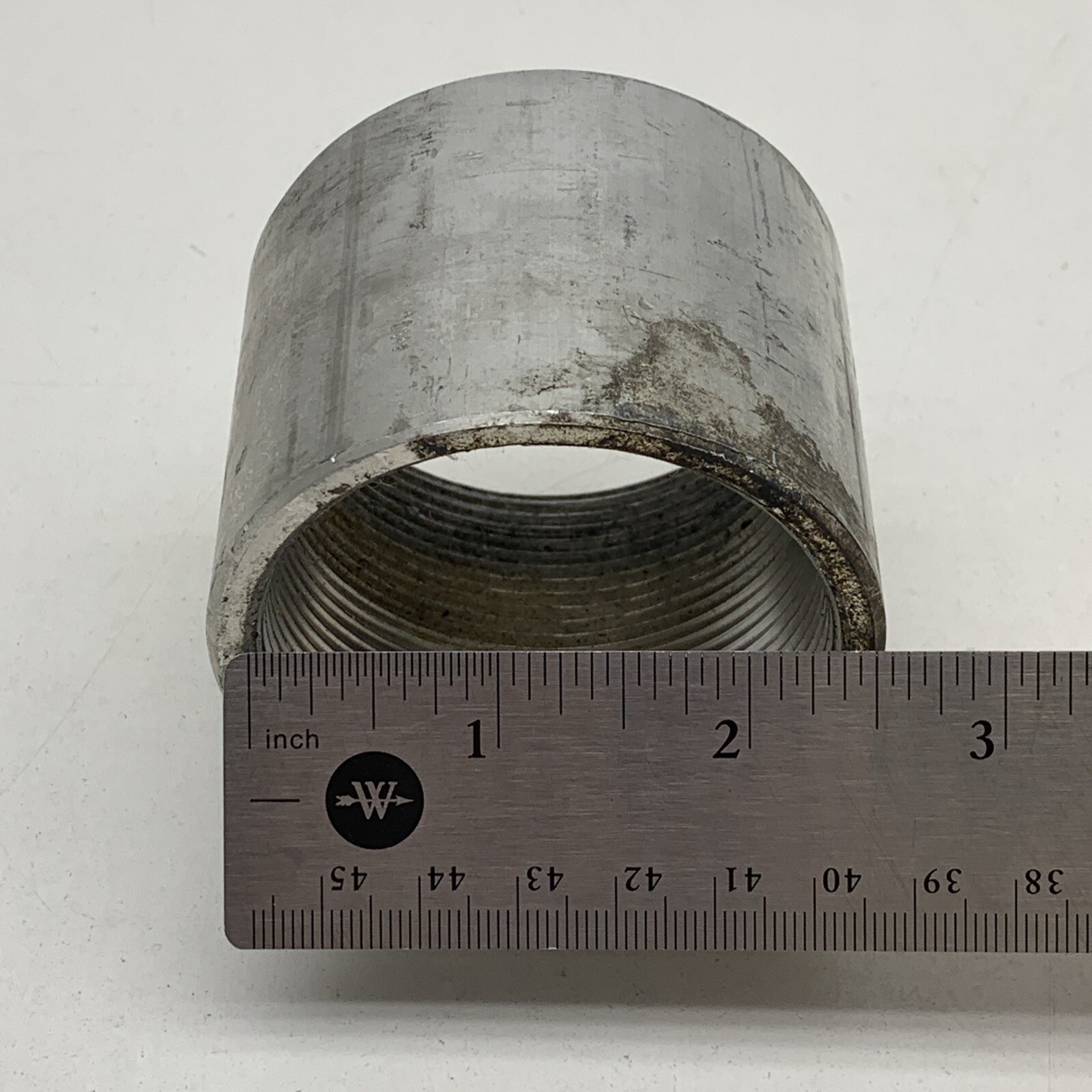 ALUMINUM 2” Rigid Conduit Threaded Thread Coupling Union Fitting
