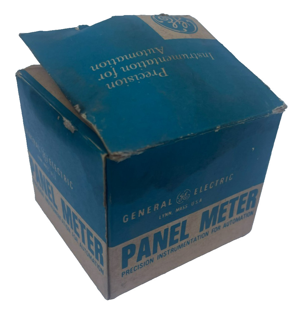 GE General Electric Panel Meter, Type 157, 0/250 D-C Milliamperes