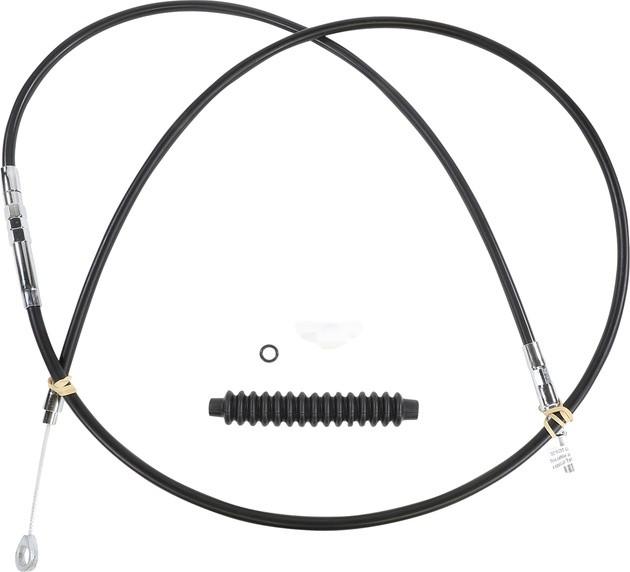 Drag Specialties Black Vinyl Clutch Cable 76" Black Harley Davidson