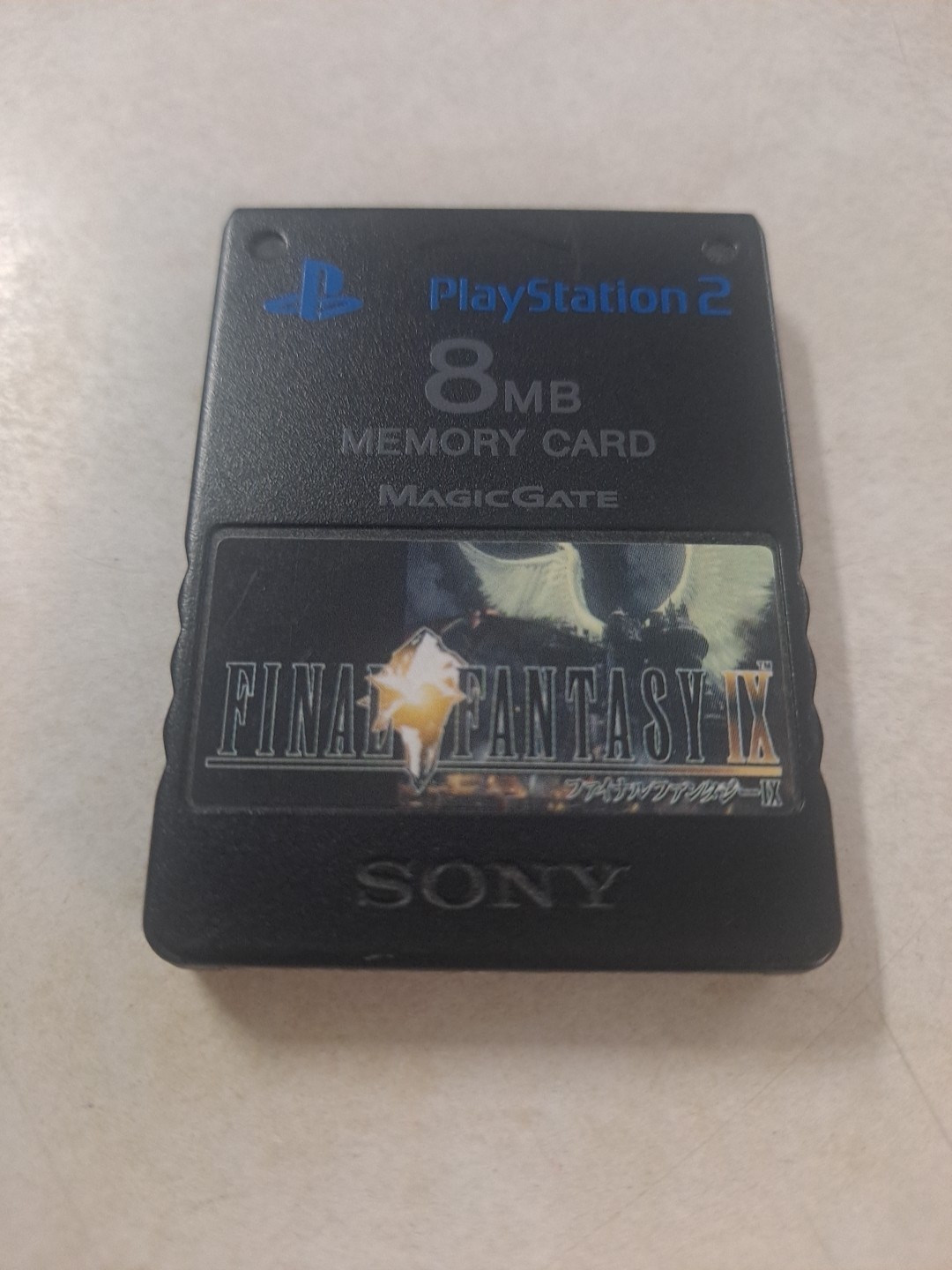 OEM Sony PS2 Memory Card Japanese Version Black 8MB *USA Seller* Region Free