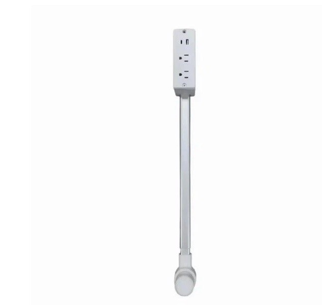 USB-A and USB-C Electrical Outlet Extender Stick 2 AC Outlets