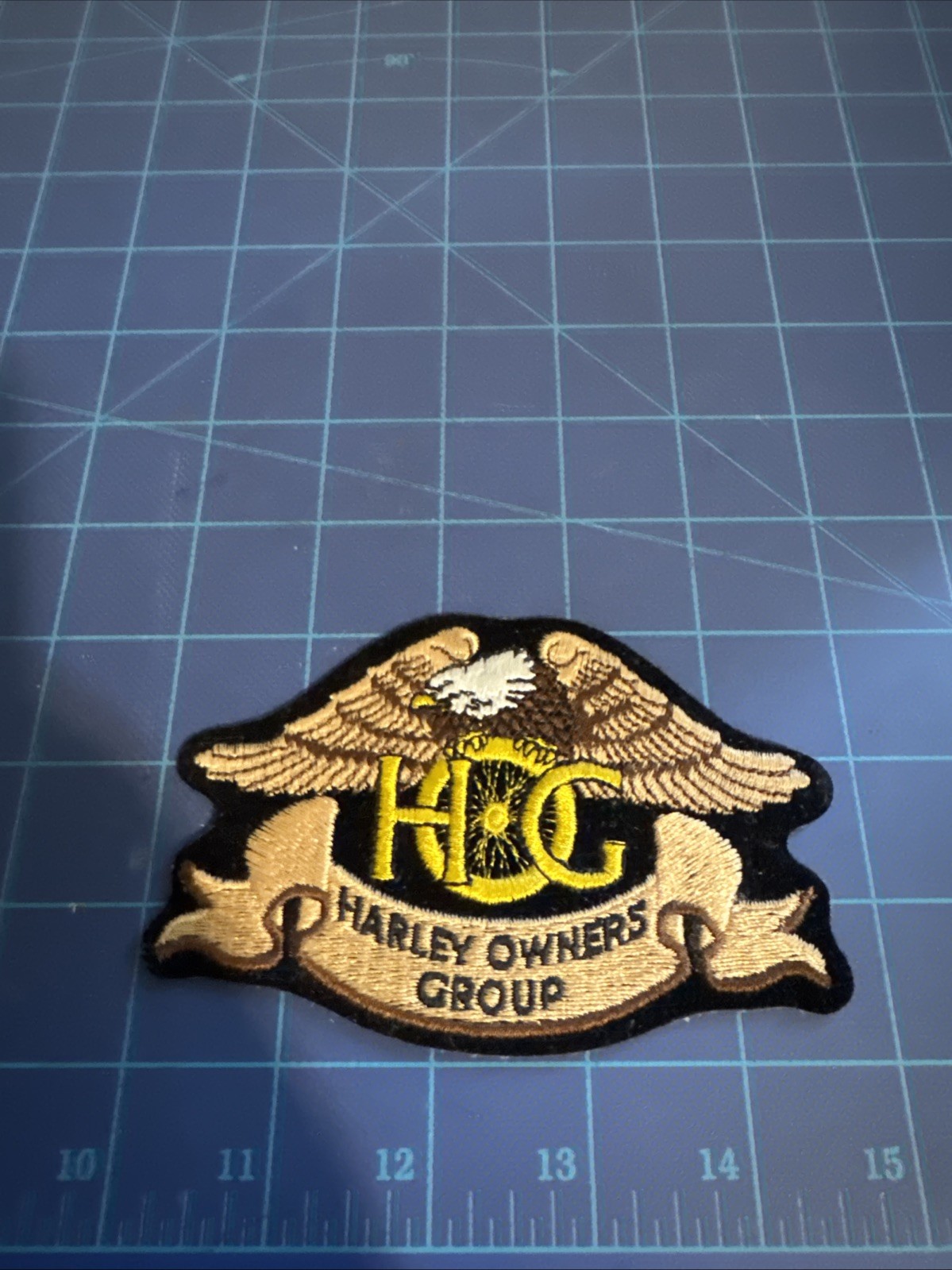 Harley Owners Group Patch Harley Davidson Motorcycle, New Clean