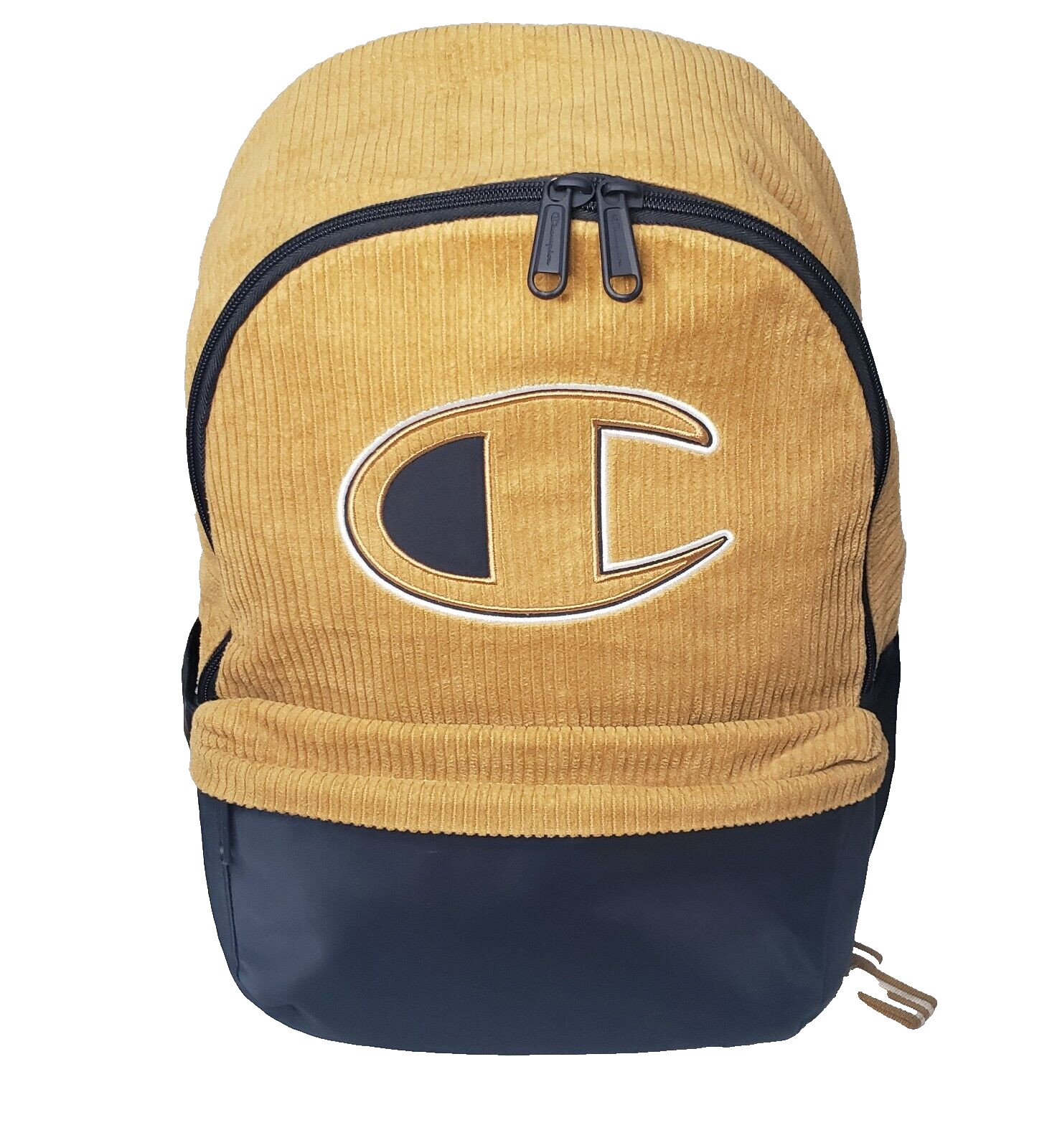 NWOT CHAMPION Embroidered Logo Clive Corduroy Laptop Backpack 'RARE' HTF