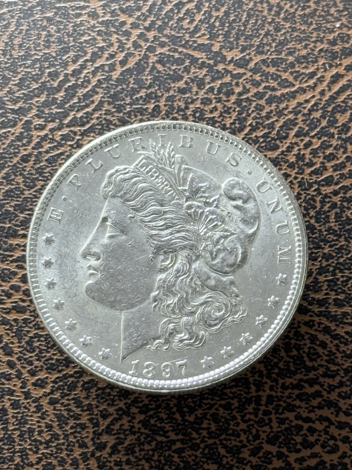 1897 Morgan Silver Dollar, Nice, Free Shipping
