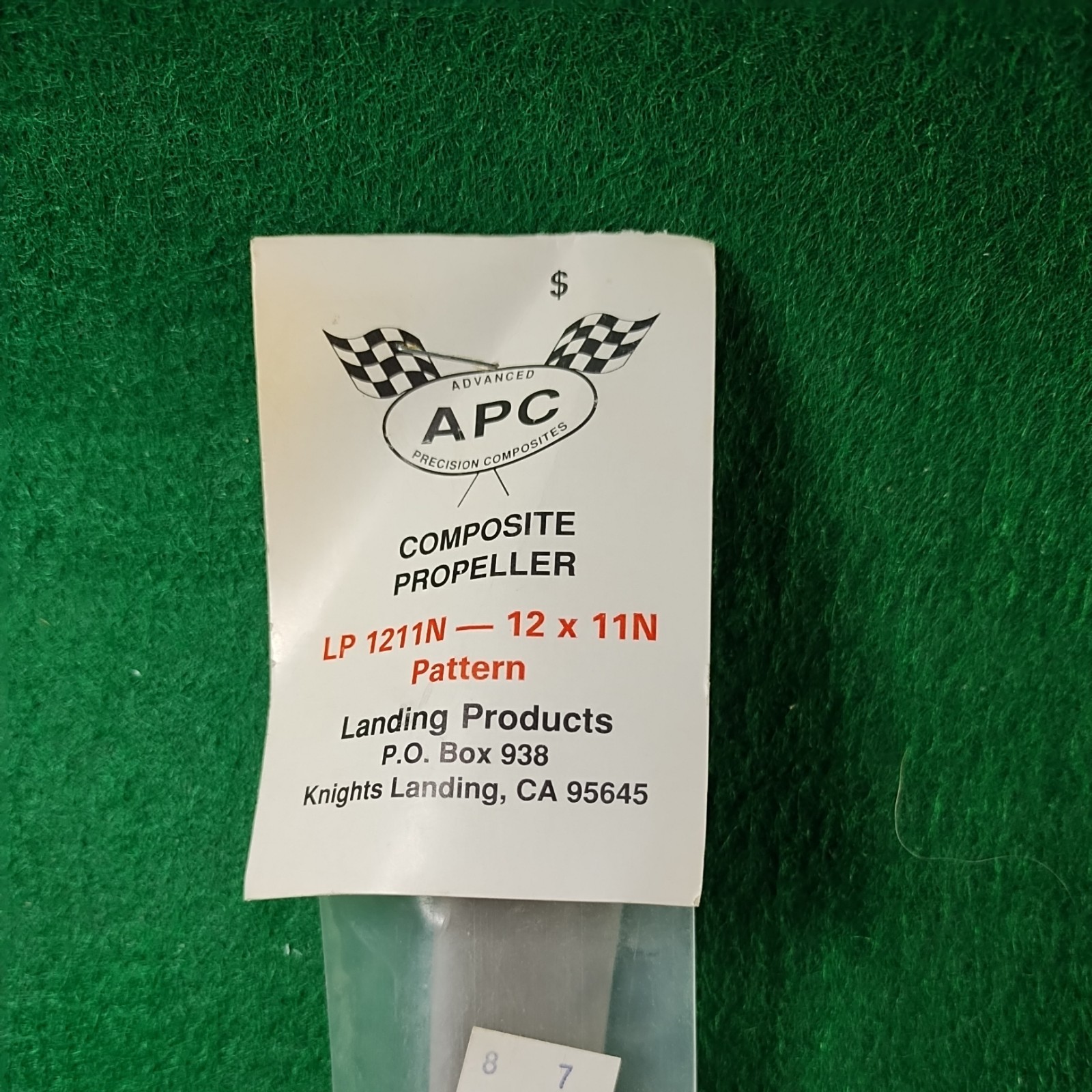 APC 12 X 11 Pattern Composite Propeller