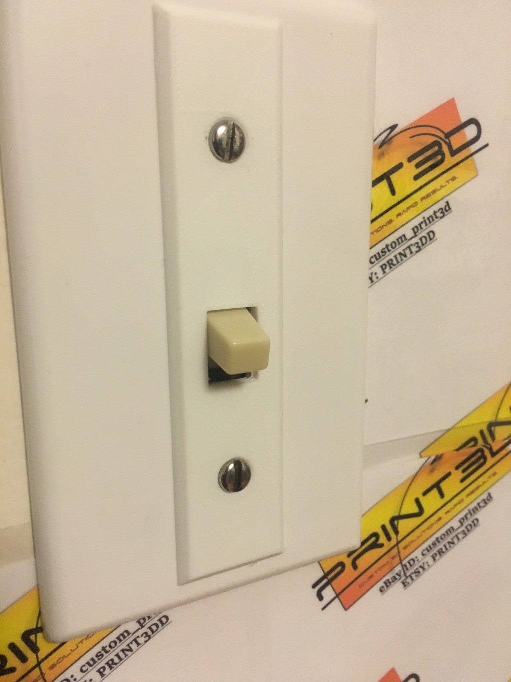 Hue Lightswitch lock lockout guard light switch locker safety wall child proof