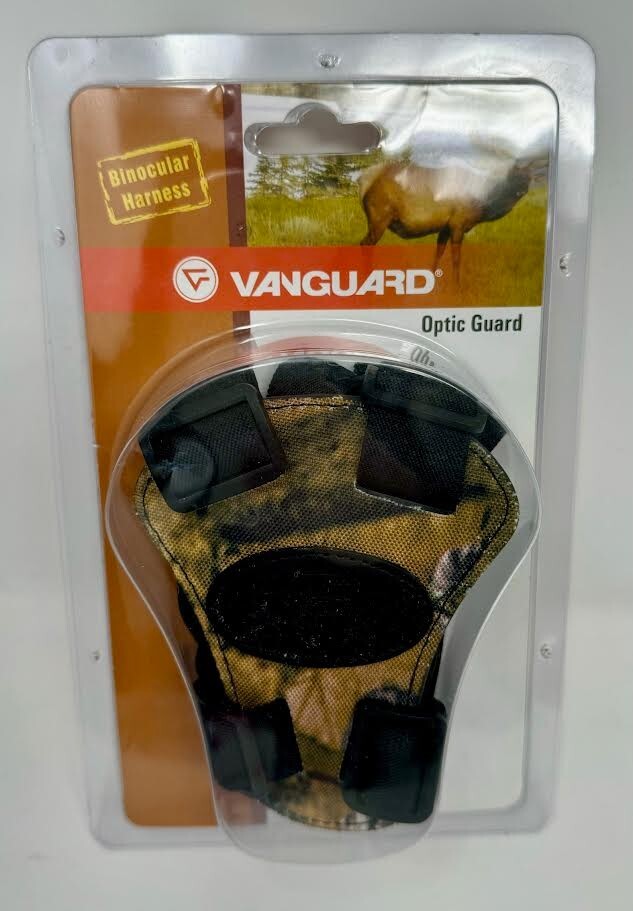 * VANGUARD * OPTIC GUARD ' BINOCULAR HARNESS ' BLACK/CAMO ' LIGHTWEIGHT