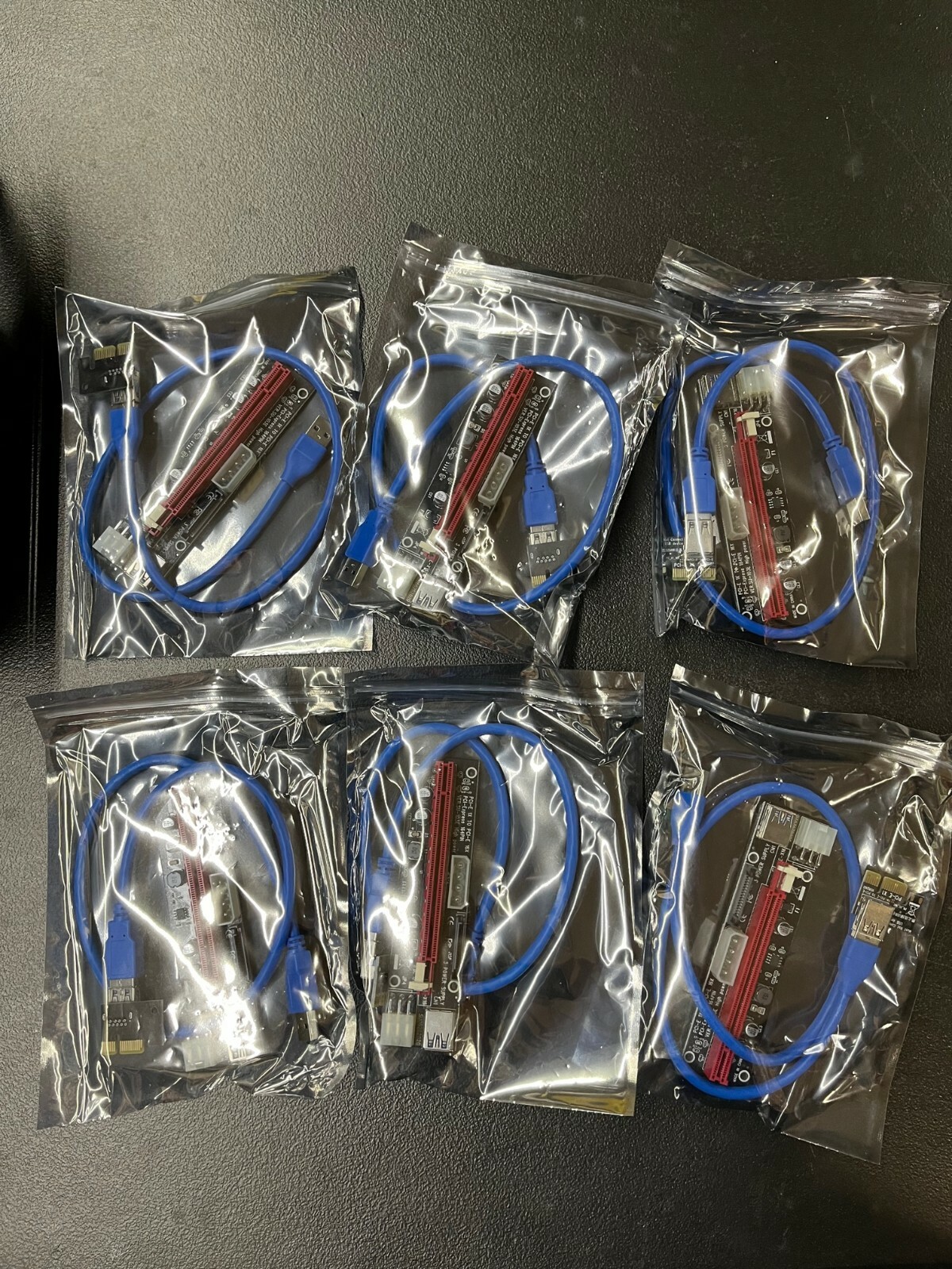 Mining Rig Kit (Plug+Play) 6 GPU slots, 1350W, CPU, ETH BTC Bitcoin Miner NO GPU
