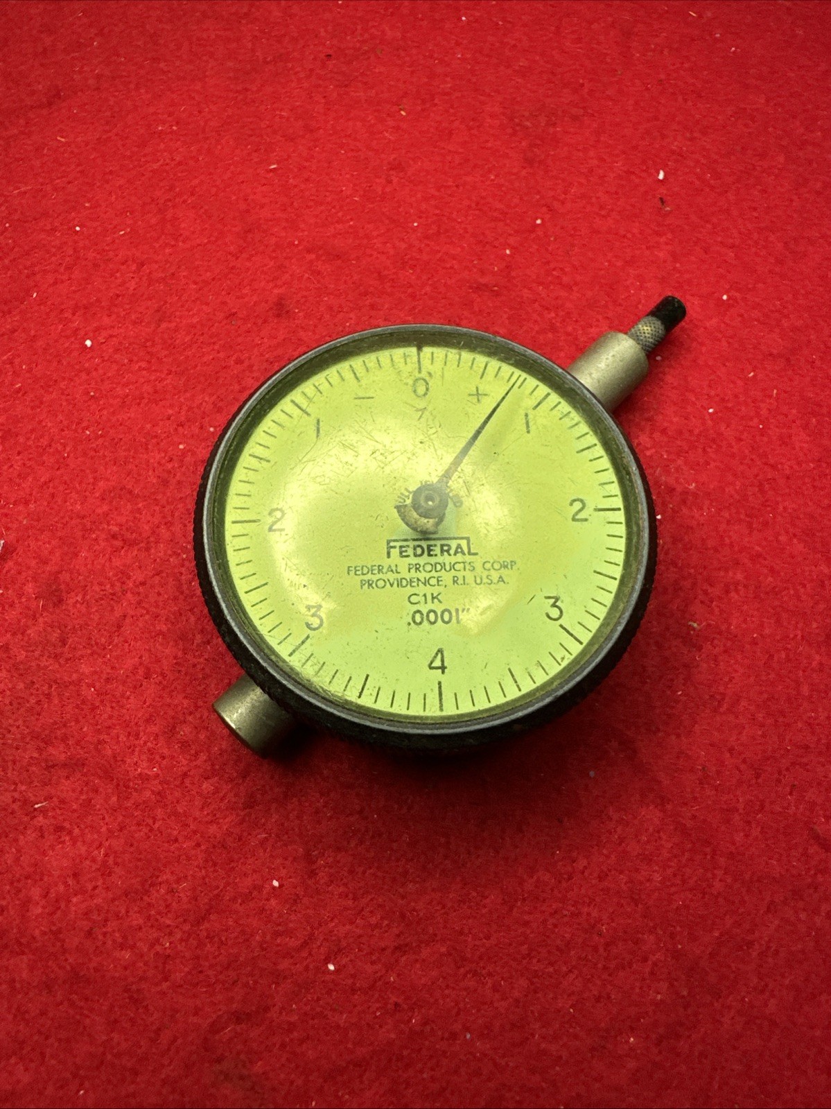 Federal Dial Indicator .0001" Full Jeweled C1K