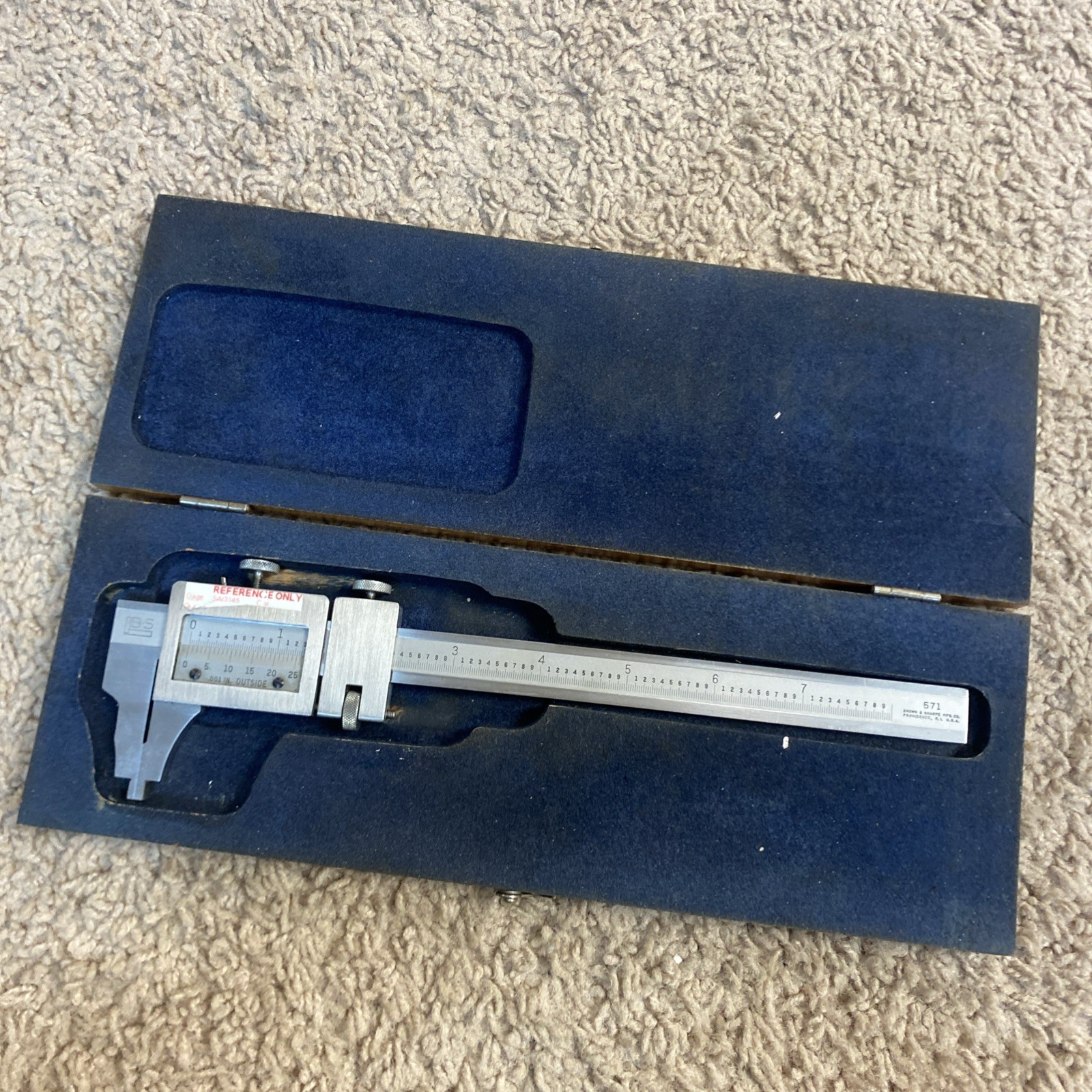 Brown & Sharpe 571  8" Machinist Precision Vernier Caliper Made in USA