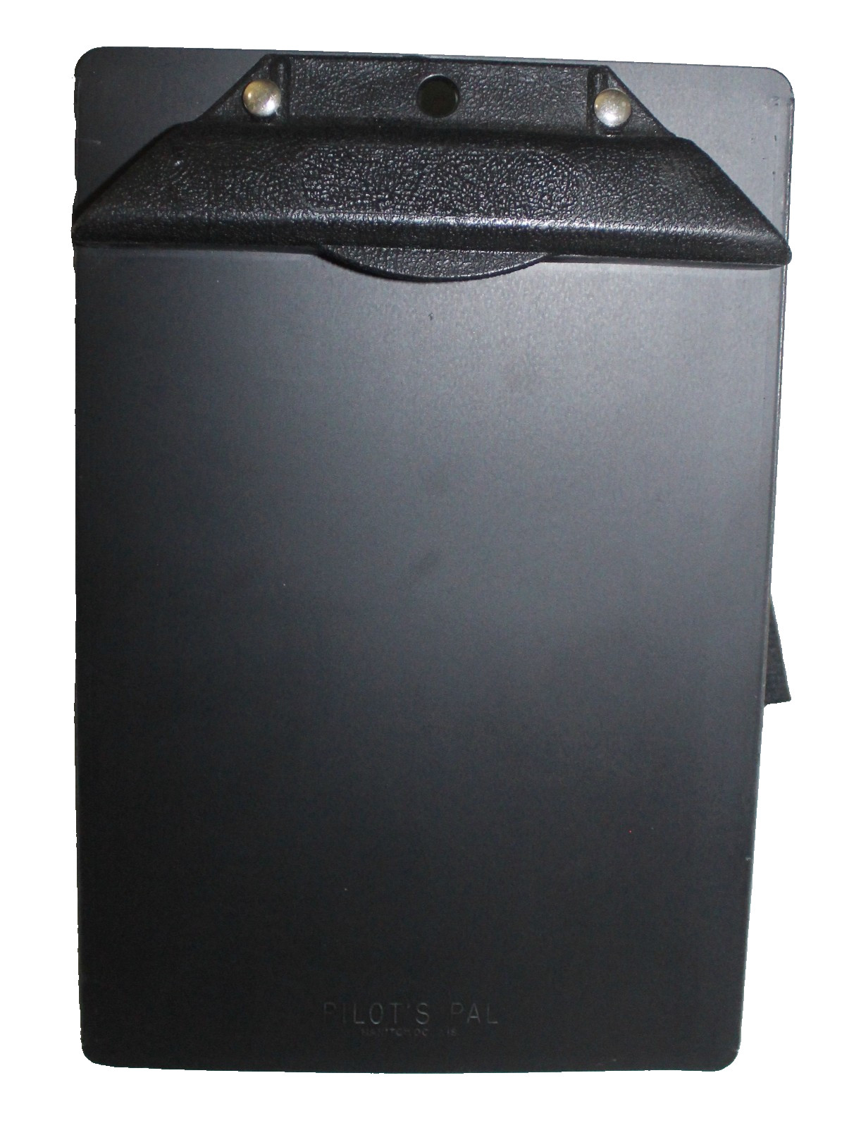 PILOT'S PAL BLACK ADJUSTABLE THIGH KNEE LEG AVIATION PLANE CLIPBOARD 6 X 9"