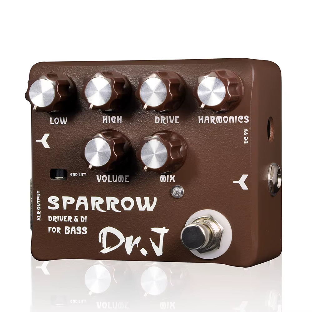 Dr. J Series D53 Guitar Bass Pedal Effect Tube Bass Guitar Amplifier XLR DI Outp