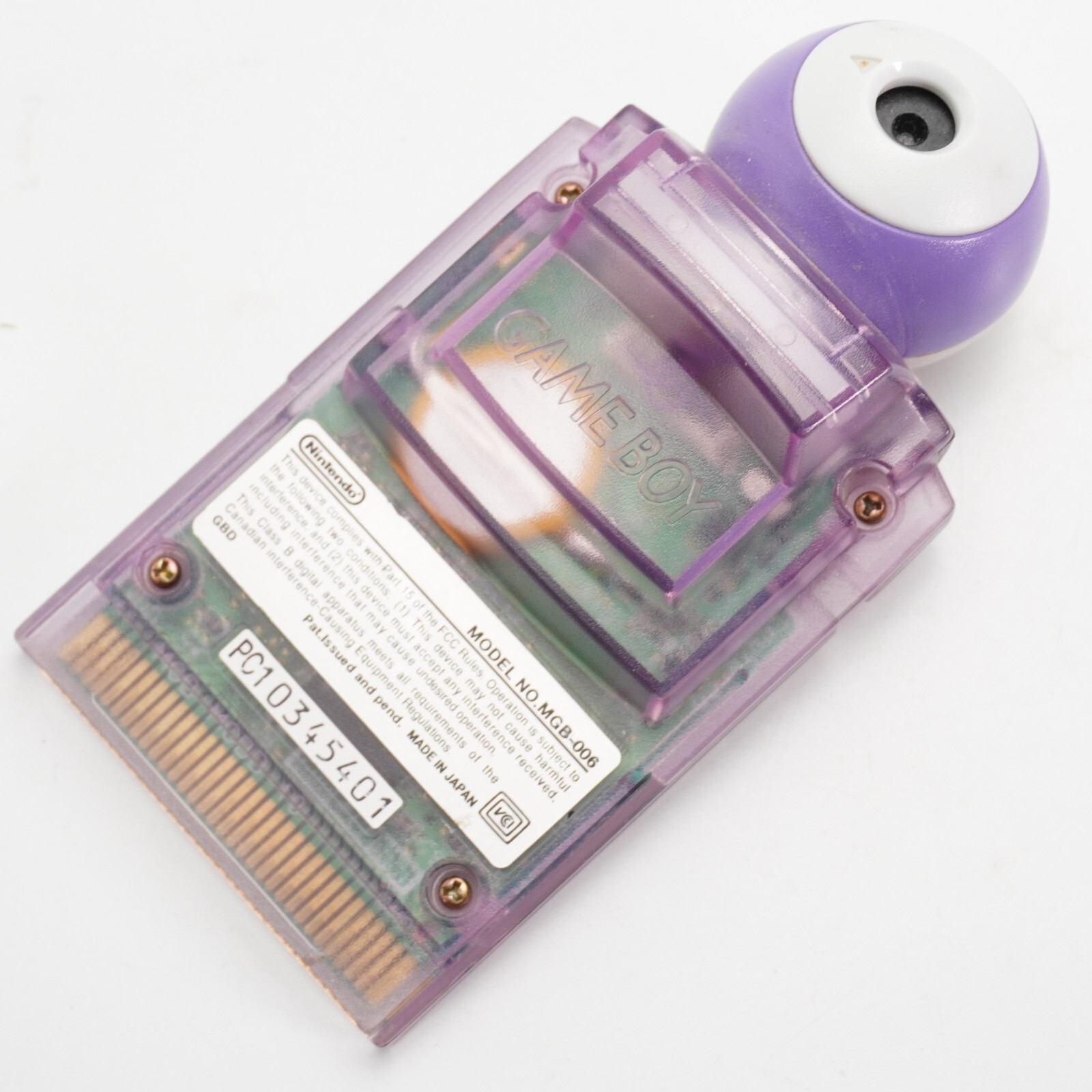 GameBoy GB Pocket Camera Tested New Battery [Red, Green, Yellow, Clear Purple]
