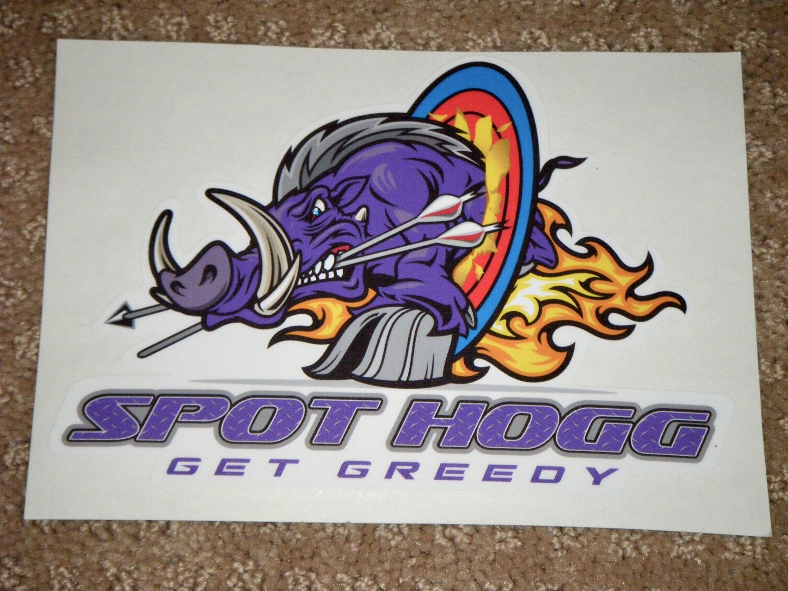 1 Large Spot Hogg Decal (LOOK)