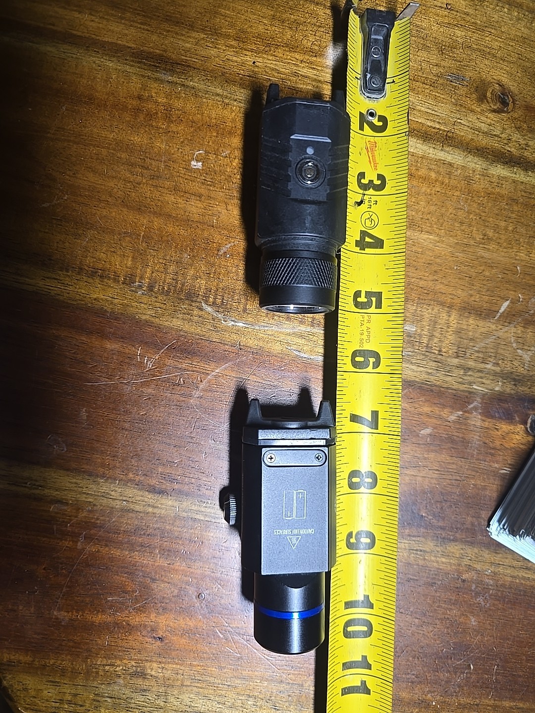 Tactical Weapon Light Bundle Lot 2 Picatinny Rail Mount LED Flashlight NO.6016