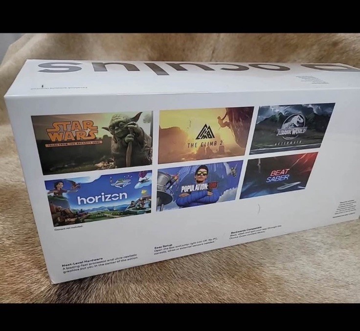 Oculus Quest 2 64GB VR Headset - Complete in Box with All Accessories