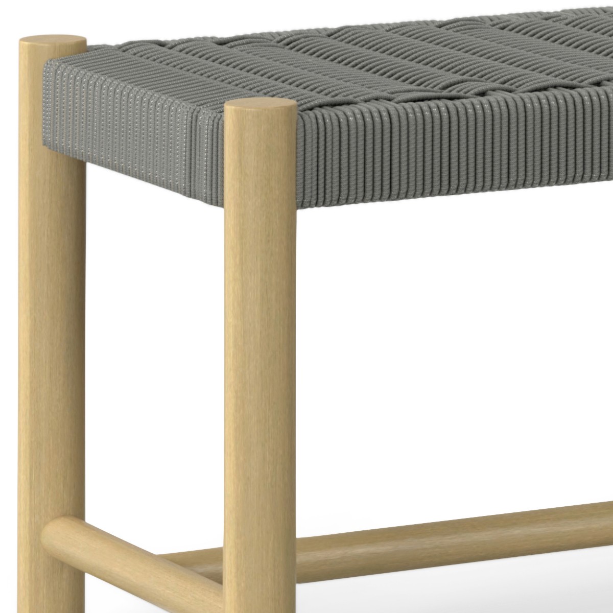 Dahlia - Outdoor Indoor Bench - Grey