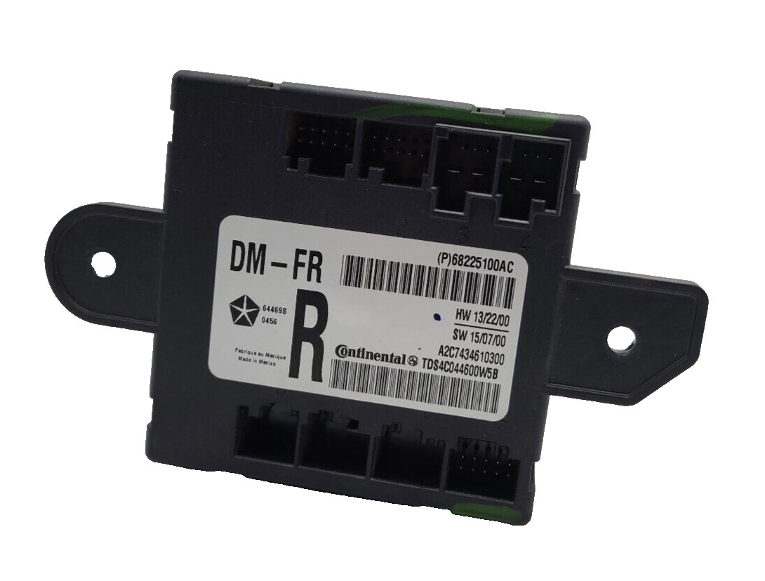2013-2018 DODGE RAM 1500 2500 3500 FRONT RIGHT DOOR LOCK MODULE 68225100AC OEM