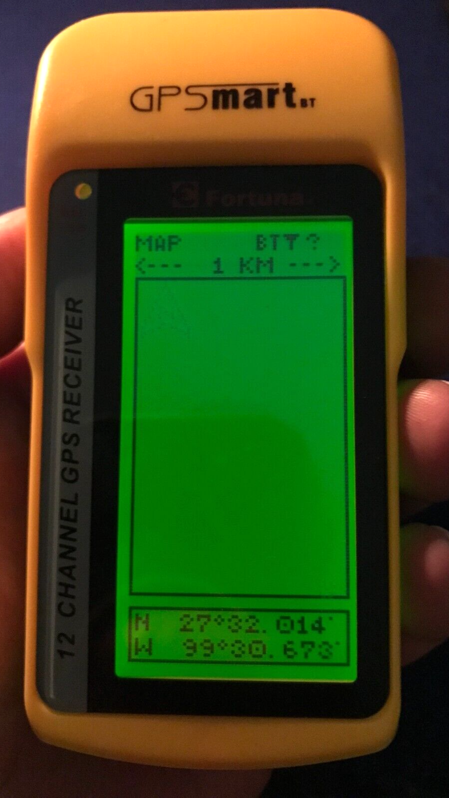 Fortuna GPSmart Handheld GPS Receiver .