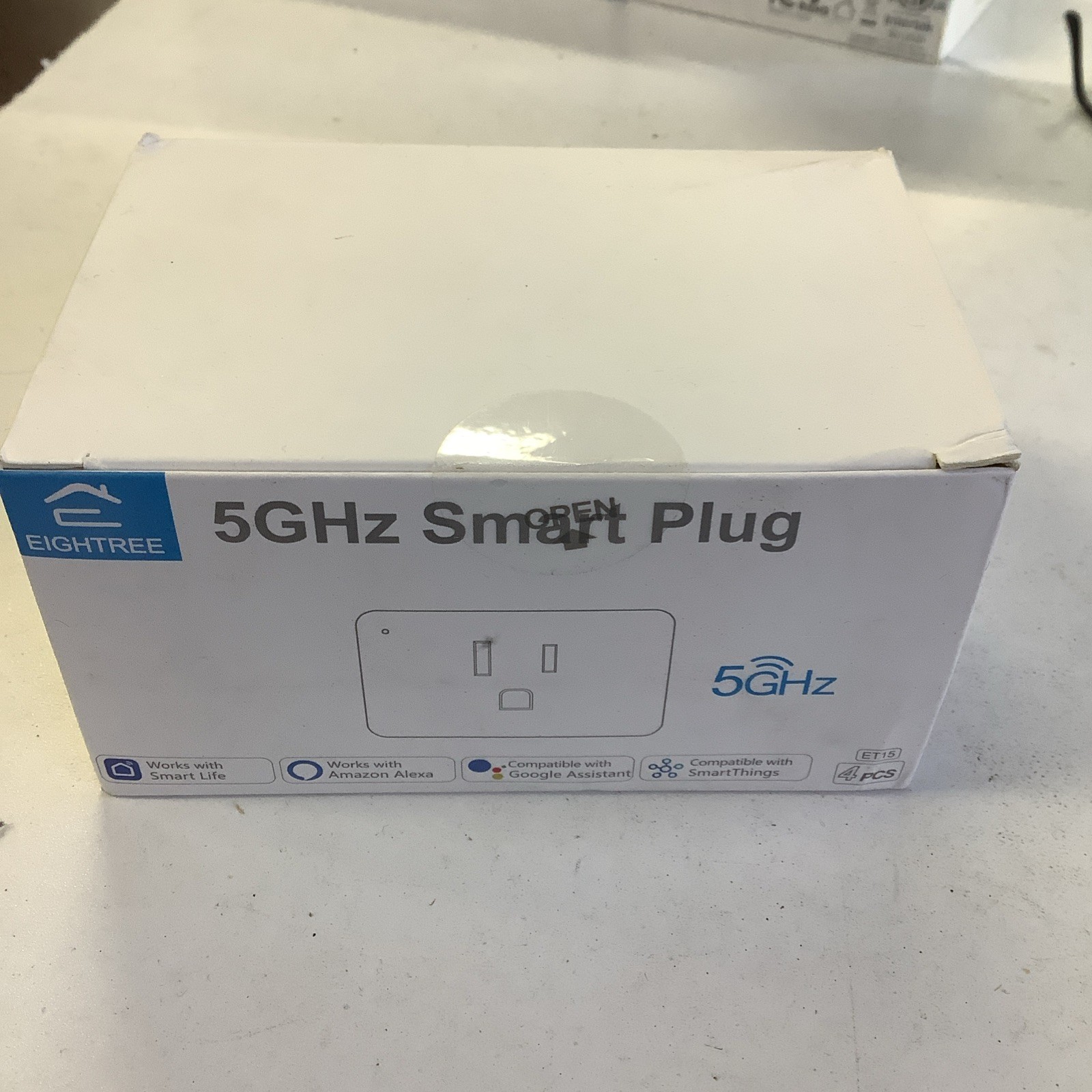 EIGHTREE X4 PACK Mini Smart Plug 5GHz & 2.4GHz Wi-Fi Comp w/Alexa & Google Home