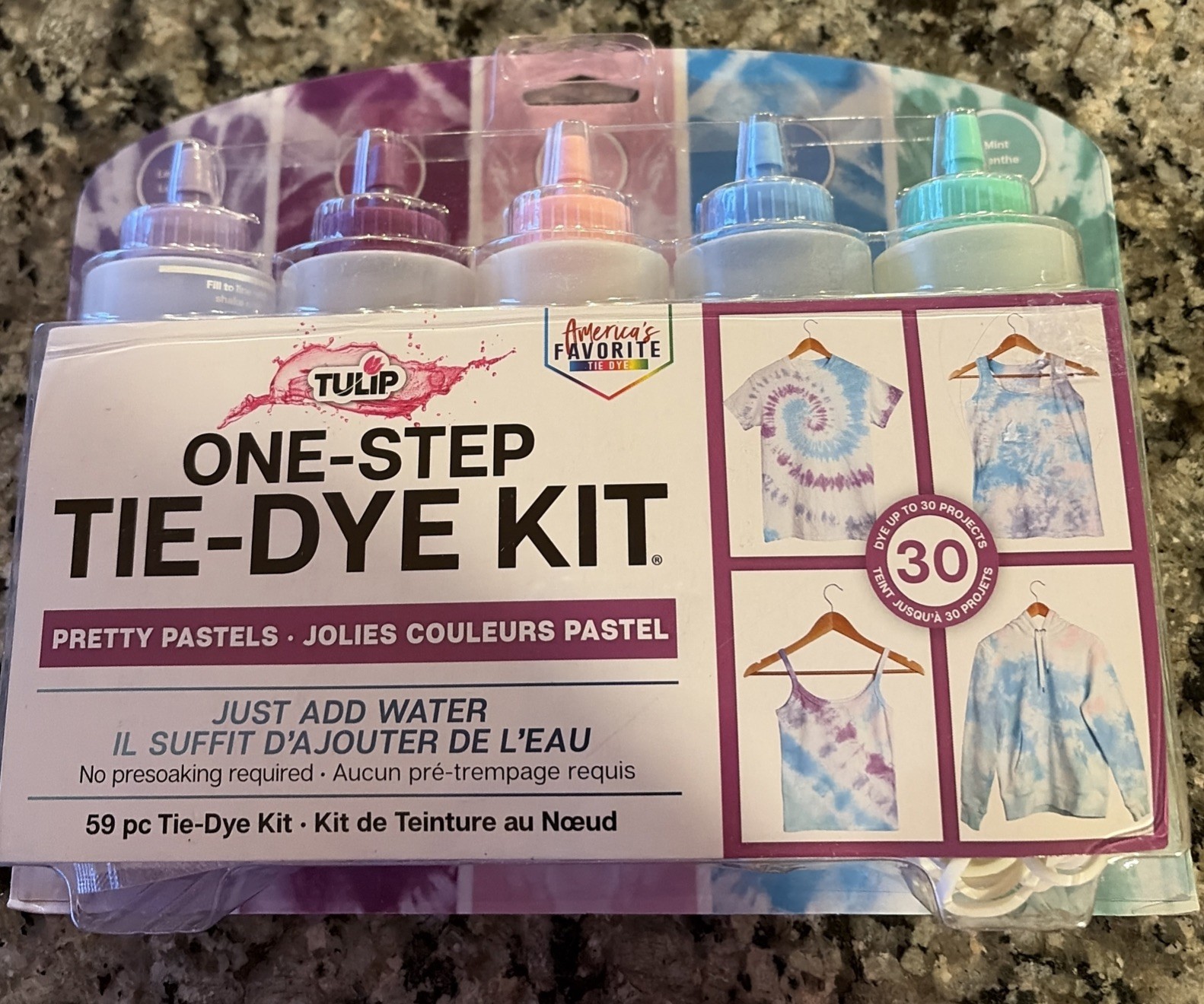 Tulip Tie-Dye Kit Pretty Pastels New In Package Sealed Unopened