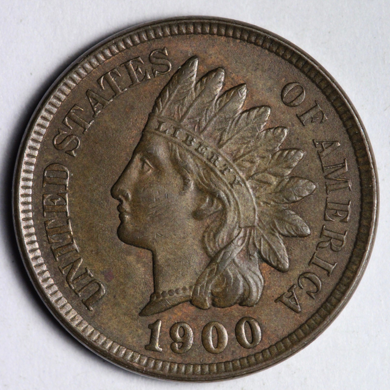 1900 Indian Head Cent Penny UNC *UNCIRCULATED* MS E126 QZEN
