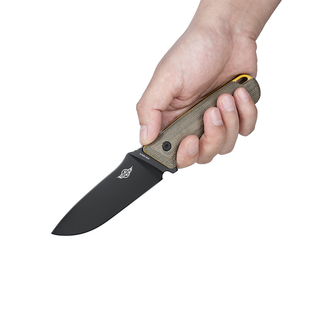 Olight Oknife Fortitude 2 Fixed Blade EDC Tool, Micarta/G10 Handle, CPM-S35VN