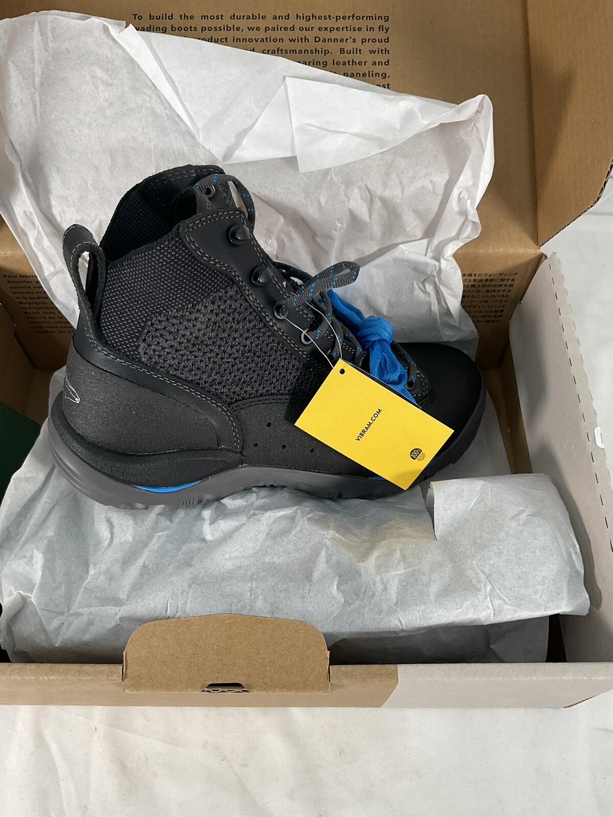 Patagonia Danner 79200 Walk Wade Boots Sticky Rubber Vibram Megagrip Fly Fishing