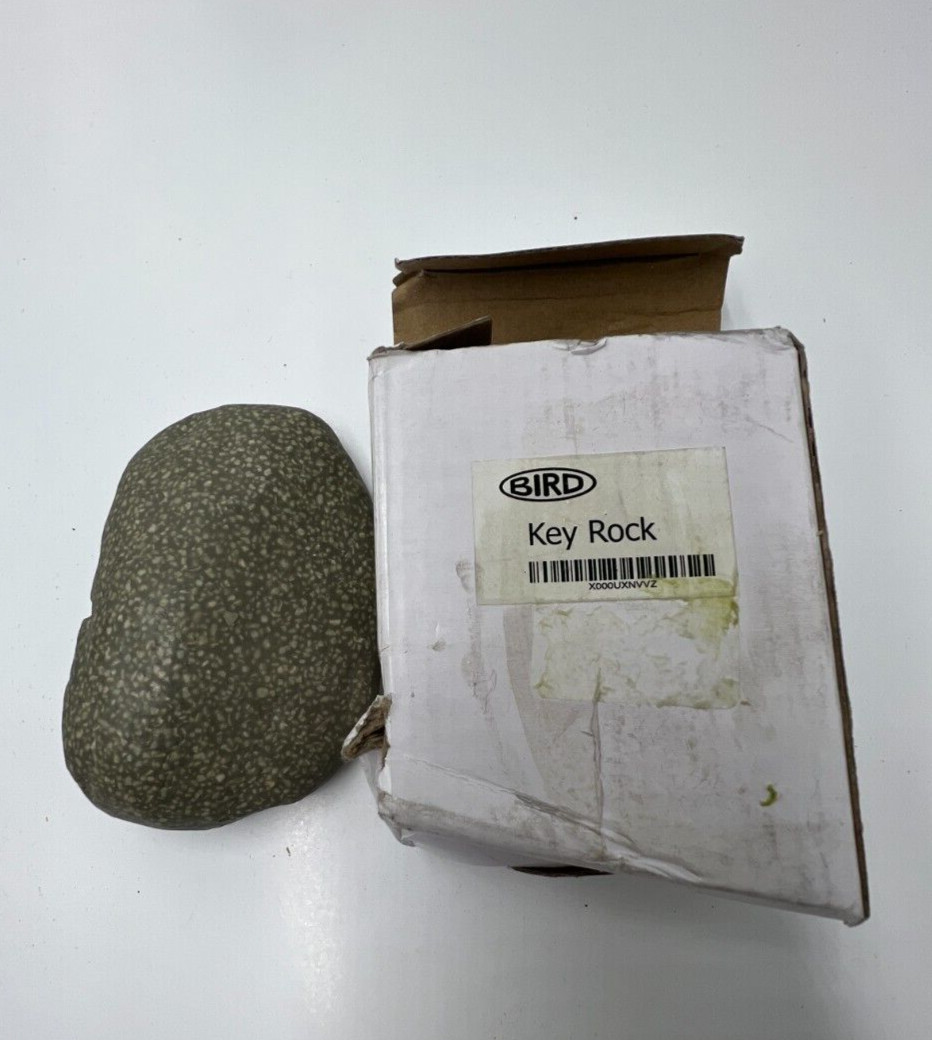 BIRD Key Rock -Hide A Key Outdoor ,Fake Rock Secret Key Holder For Outside