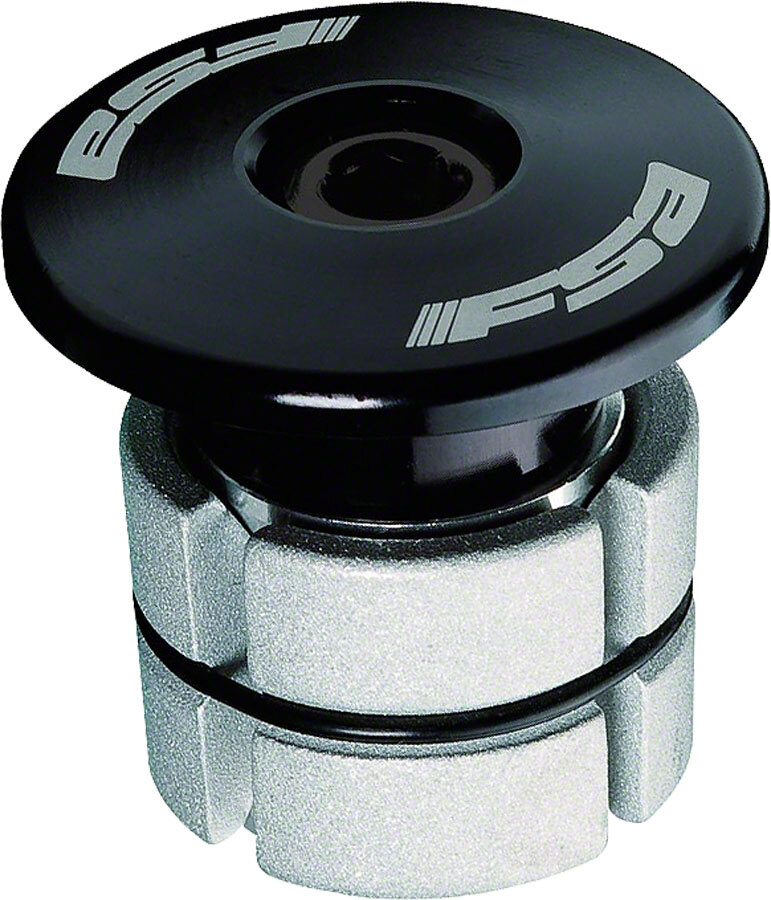 Full Speed Ahead Compressor 1-1/8" Black Expander Plug and Top Cap