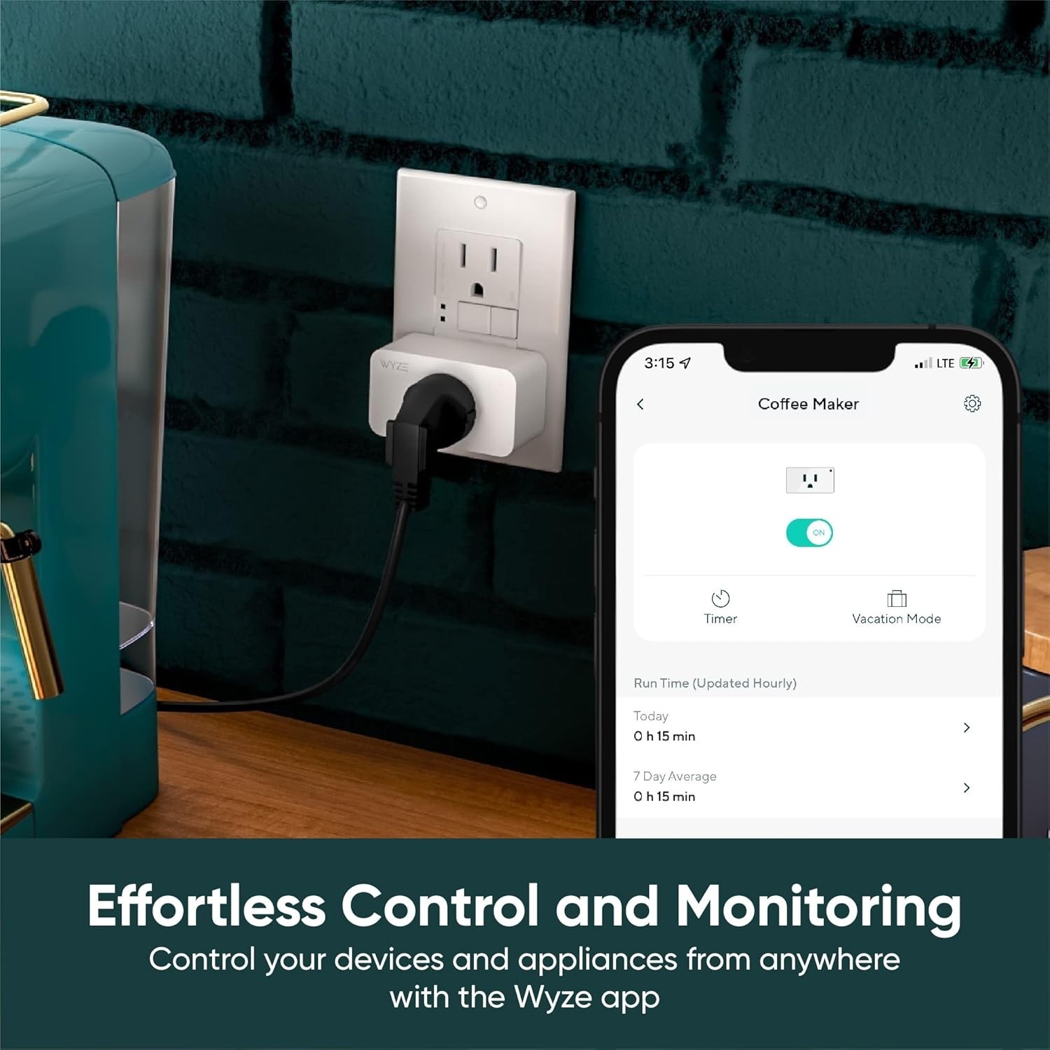 Smart WiFi Plug Bundle - Control with Voice, App & Scheduling, 1650 Watts Power