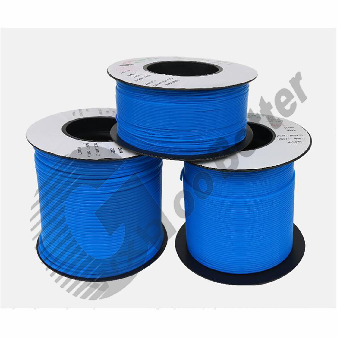 PTFE Tube ID=Φ0.3mm~Φ3.38mm Blue PTFE Bowden Tubing Capillaries 3D Printer Kit