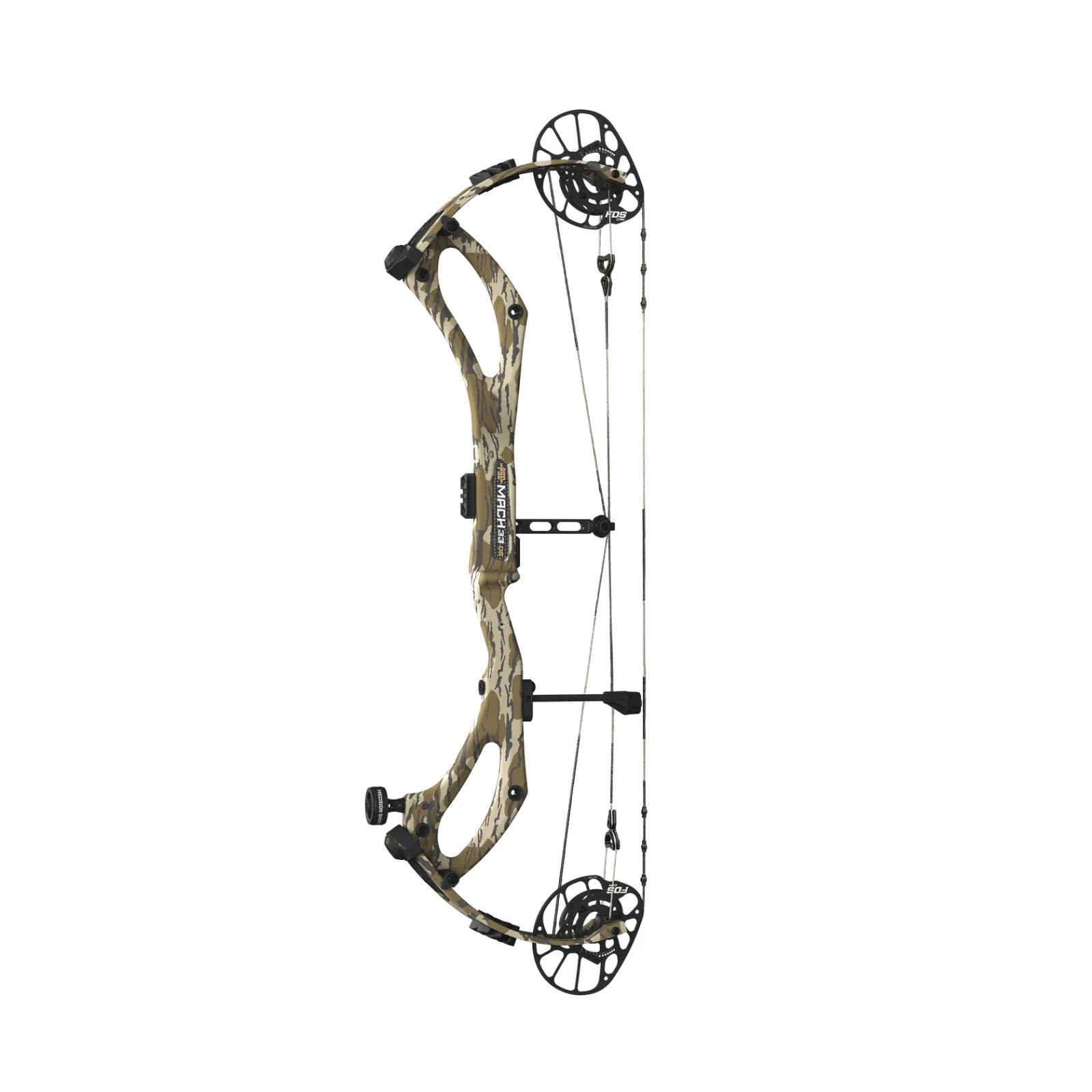 NEW 2026 PSE Mach 33 FDS 60# RH BOTTOMLAND Camo Carbon Hunting Bow 50-60lb