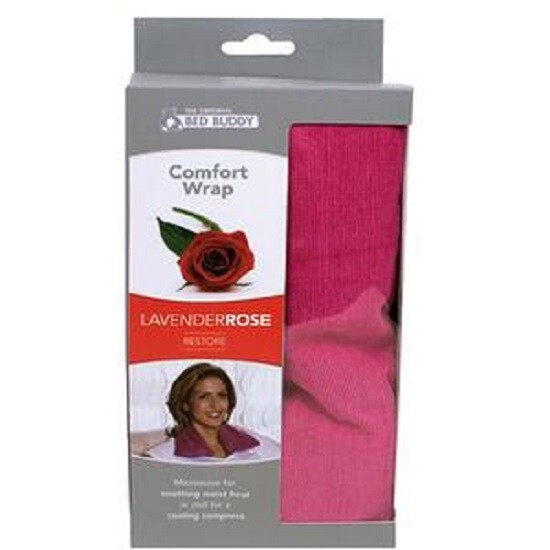 Carex Bed Buddy Comfort Wrap, Lavender and Rose Fragrance, Pink, 1 Each
