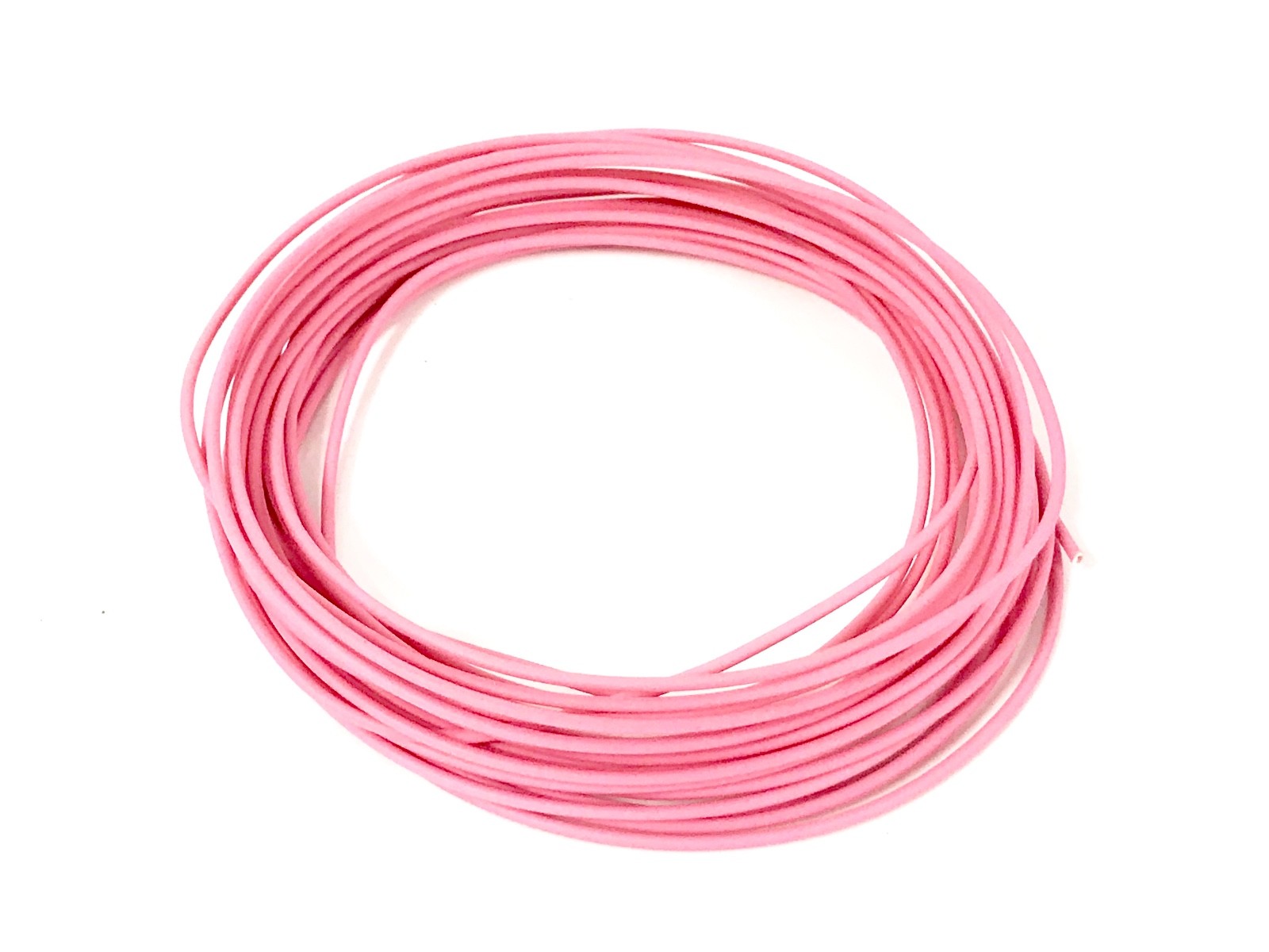 AUTOMOTIVE GXL WIRE 20 AWG HIGH TEMP STRANDED COPPER PINK 25 FT COIL