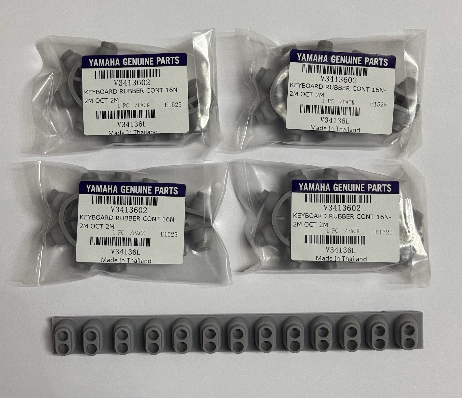 YAMAHA PSR- A5000 RUBBER - CONTACT SET -4/12 -1/13 ORIGINAL YAMAHA PART